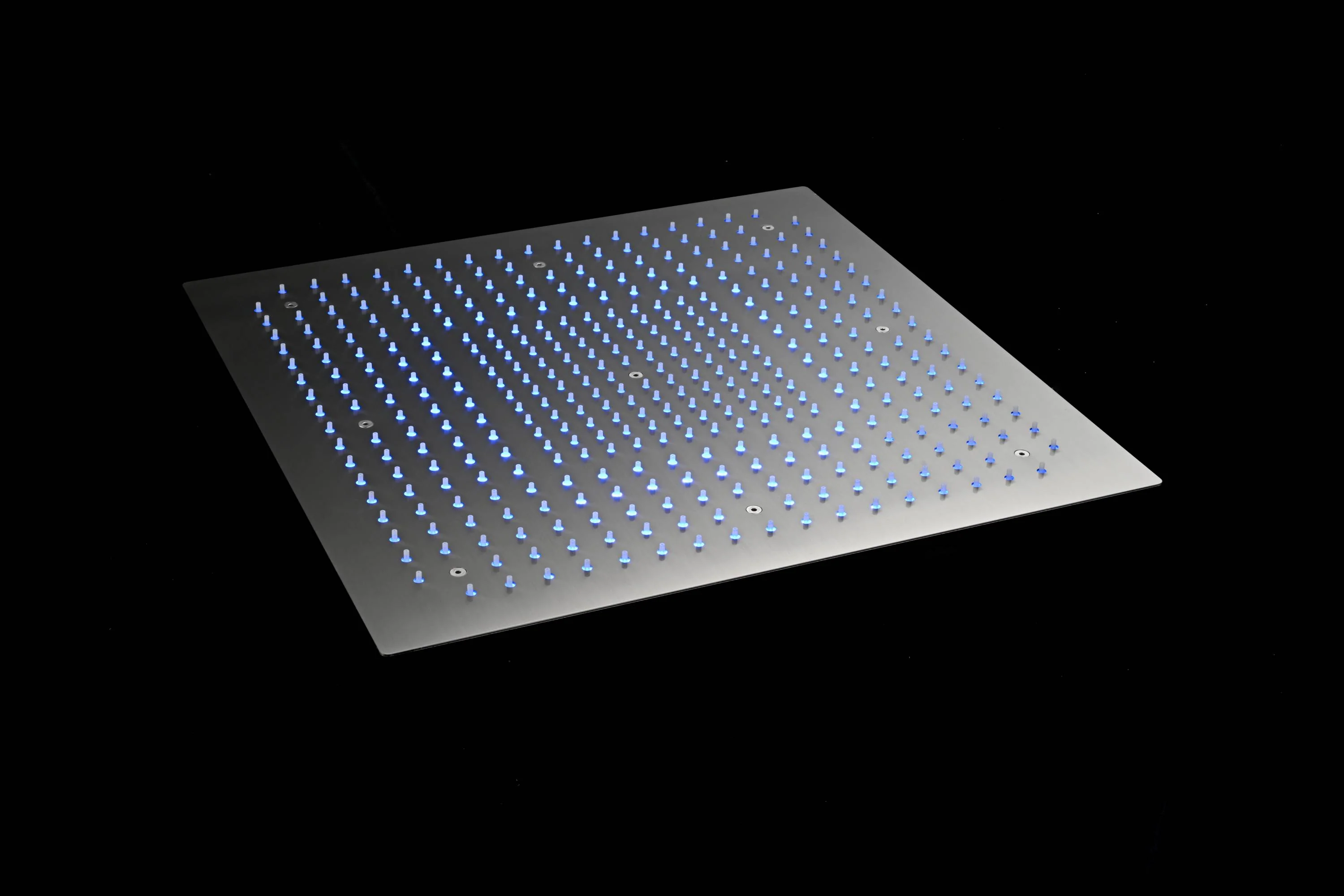 16" or 20" Flush Mount LED Rain Head Shower System with Dual Regular Heads - Image 24