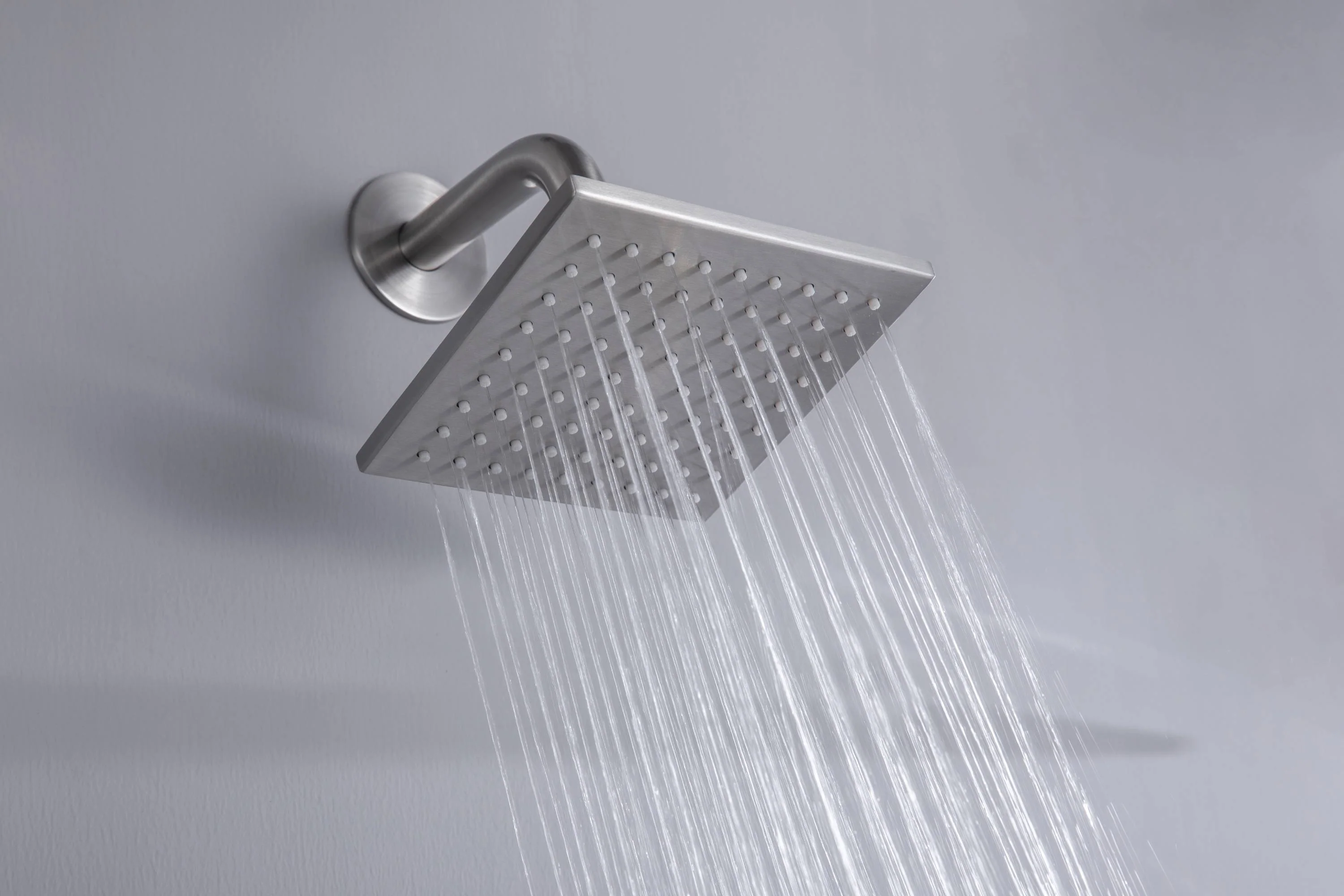 16" or 20" Flush Mount LED Rain Head Shower System with Dual Regular Heads - Image 18