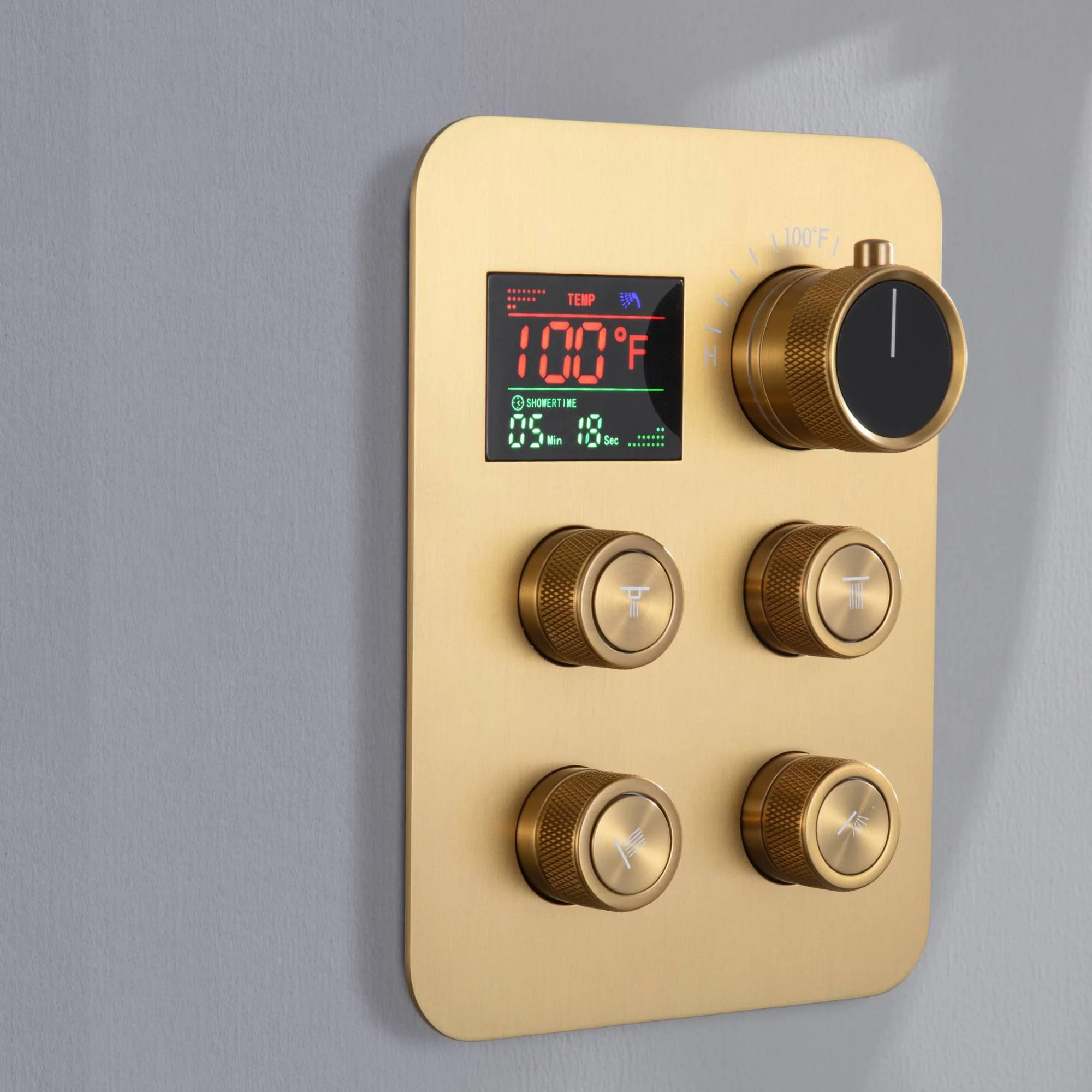3 way or 4 way digital display rough in valve with trim - Image 2