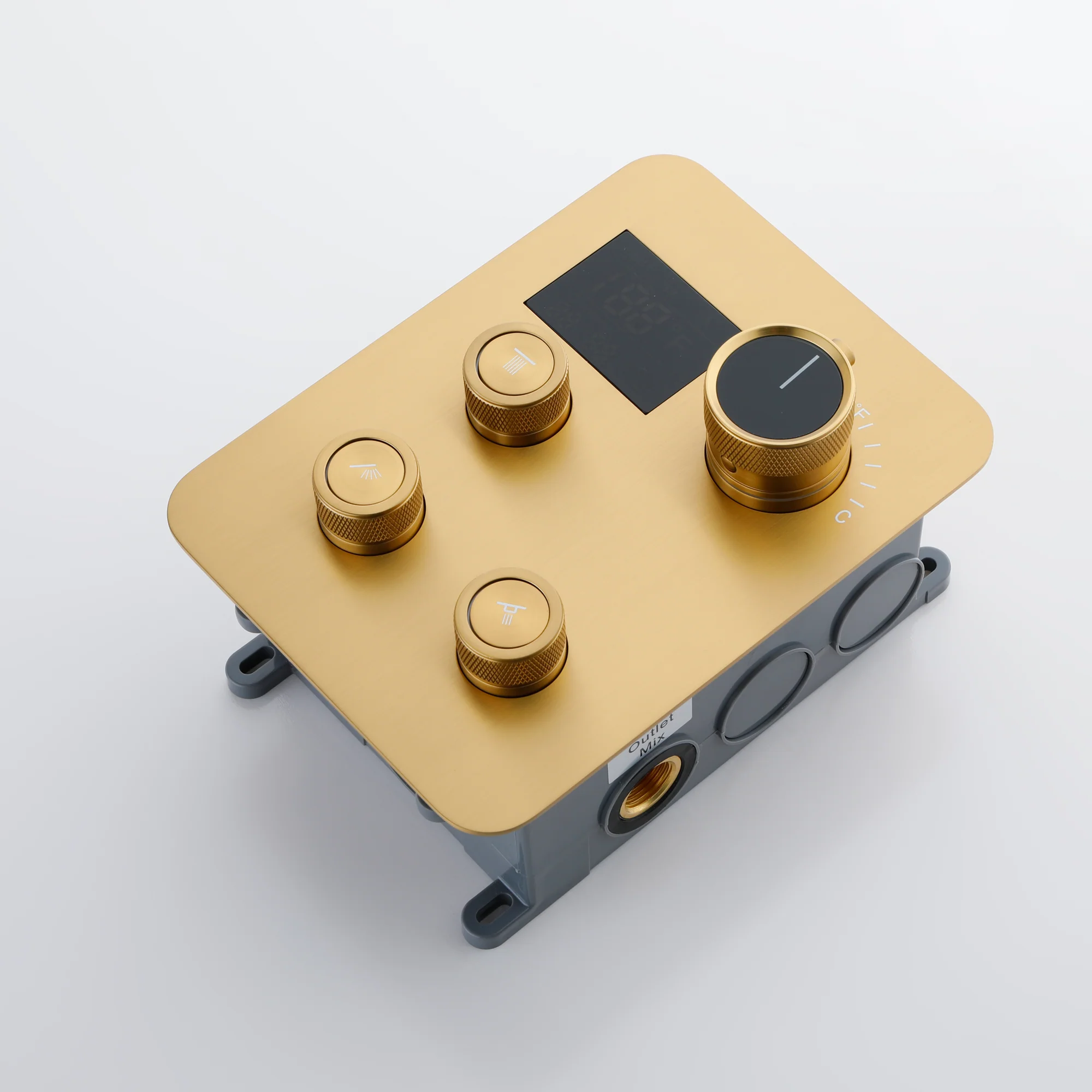 3 way or 4 way digital display rough in valve with trim - Image 6