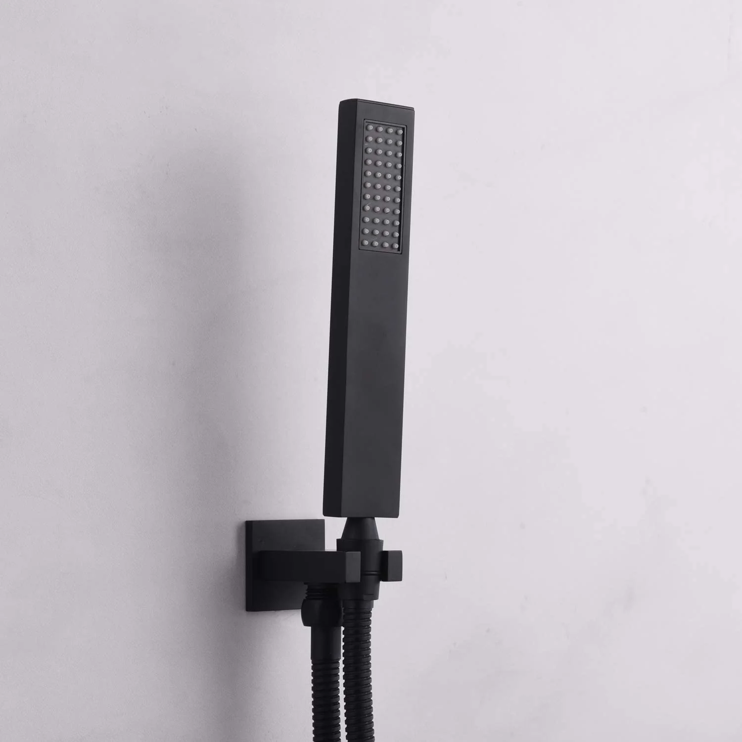 Matte Black 3-Way Thermostatic Shower System with 20-Inch Ceiling-Mounted LED Rain Mist Shower Head - Image 6