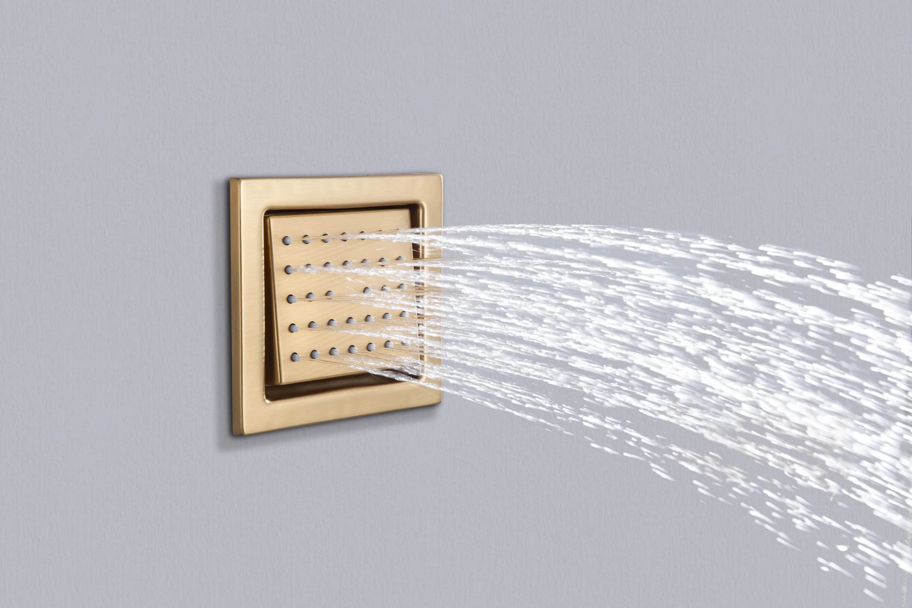 Wall Mount 22-Inch Rainfall Waterfall Shower Head with 4-Way Digital Display and Body Jets - Image 27