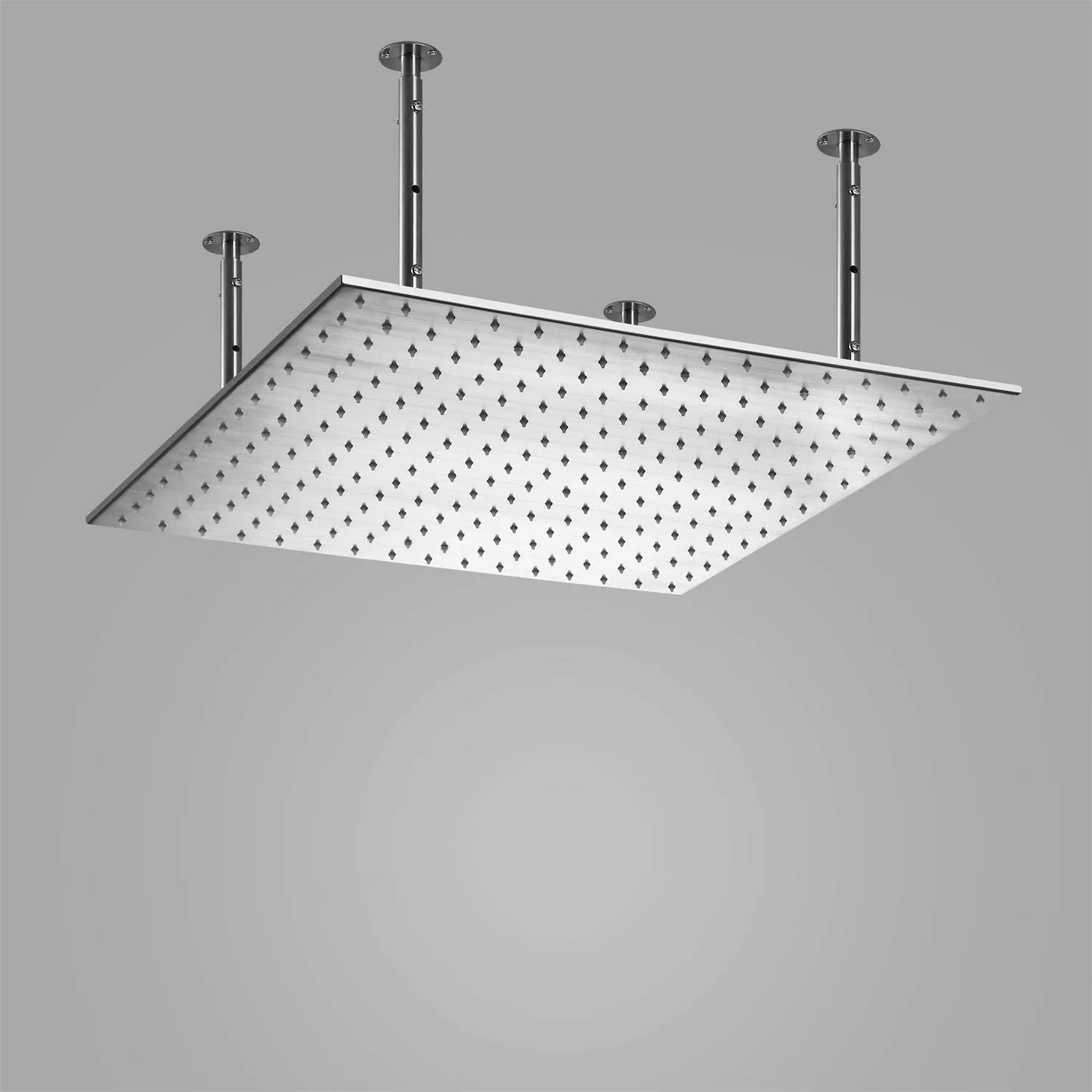 20" or 24" Chrome Ceiling Mounted Rainfall Shower Faucet with 3-Way Touch Panel - Image 8