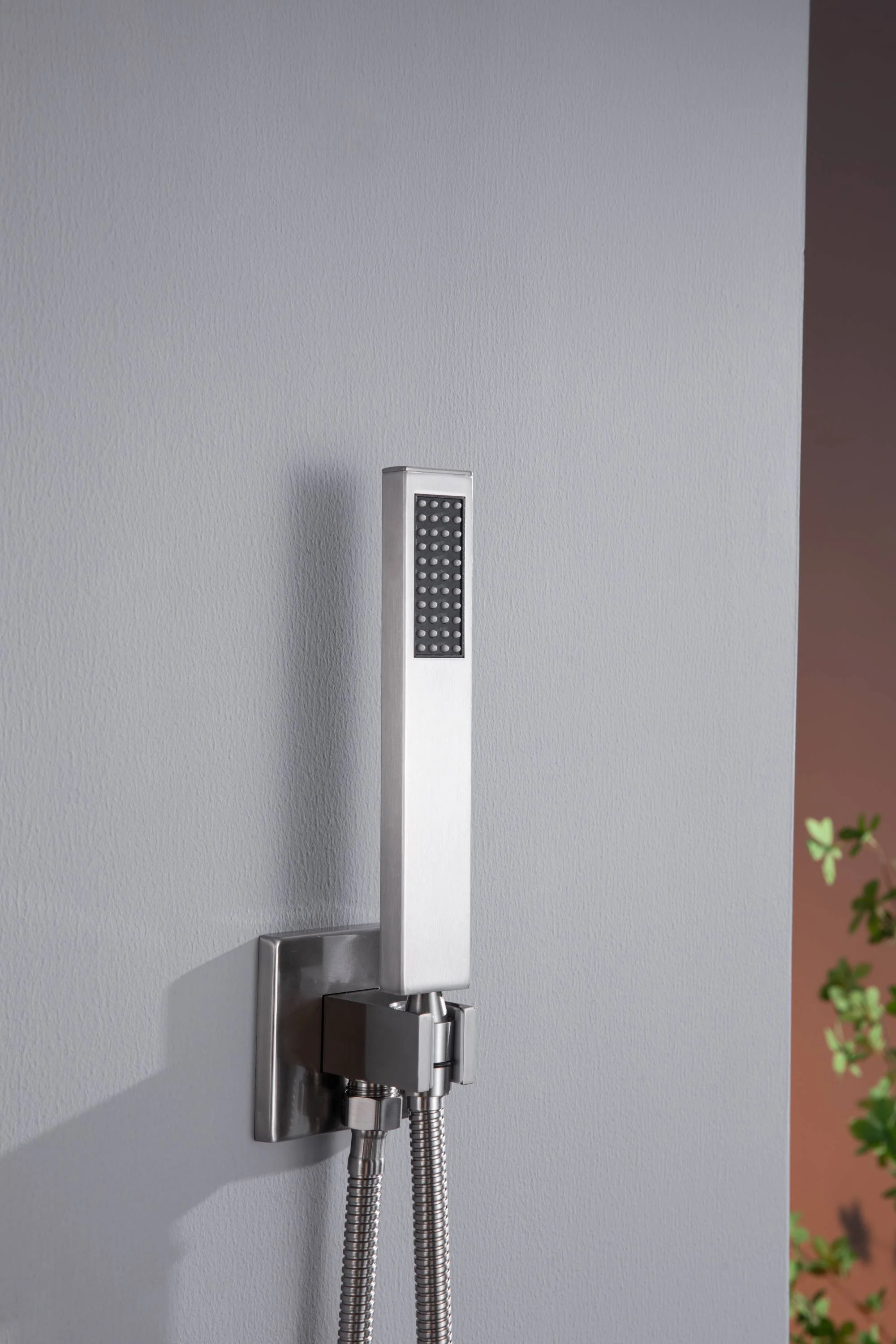 20 inch flush mount rainfall waterfall shower head with 4 way digital display valve and 4 inch body jets - Image 39