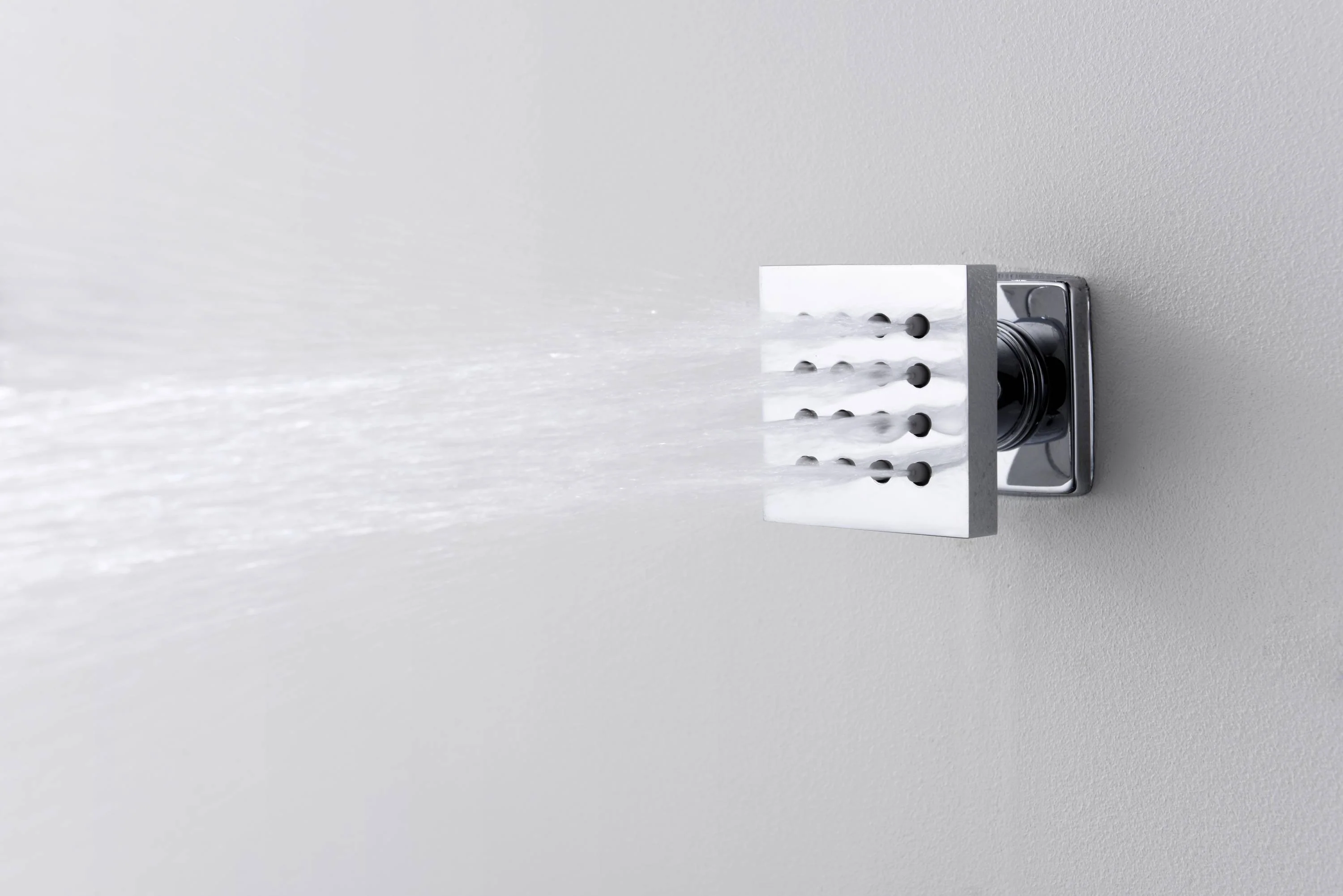 20'' or 24'' Ceiling-Mounted LED Chrome 3-Way Thermostatic Shower Faucet with Independent and Simultaneous Functionality - Image 3