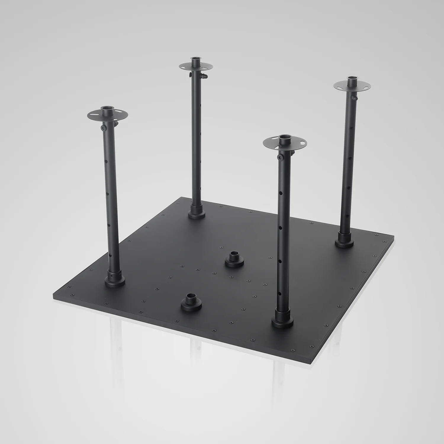 20inch matte black ceiling mount rainfall waterfall shower systems 3 way digital thermostatic valve - Image 3