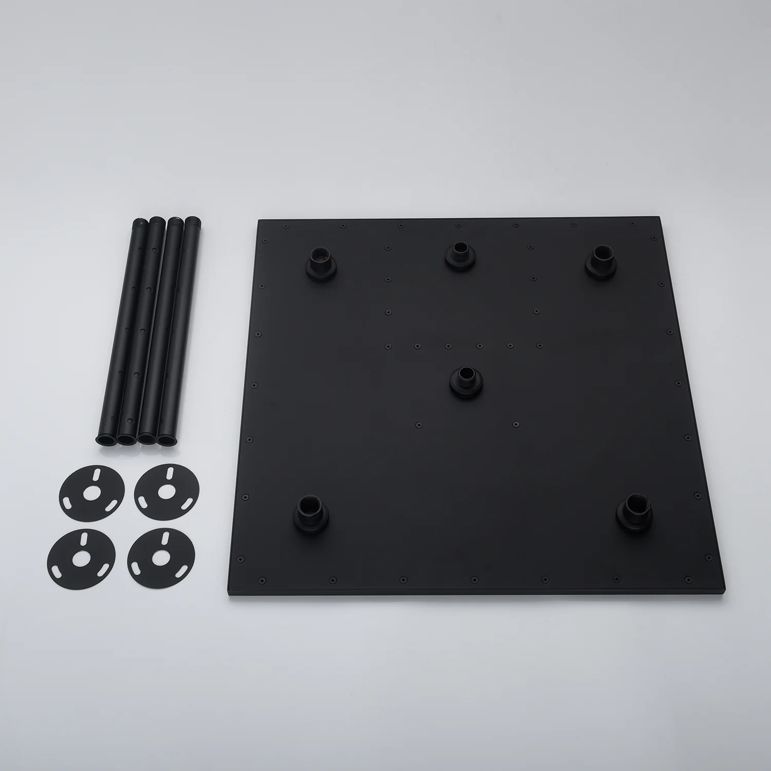 Matte Black 20" Flush or Ceiling Mount Shower System with Thermostatic Valve and Body Jets - Image 17