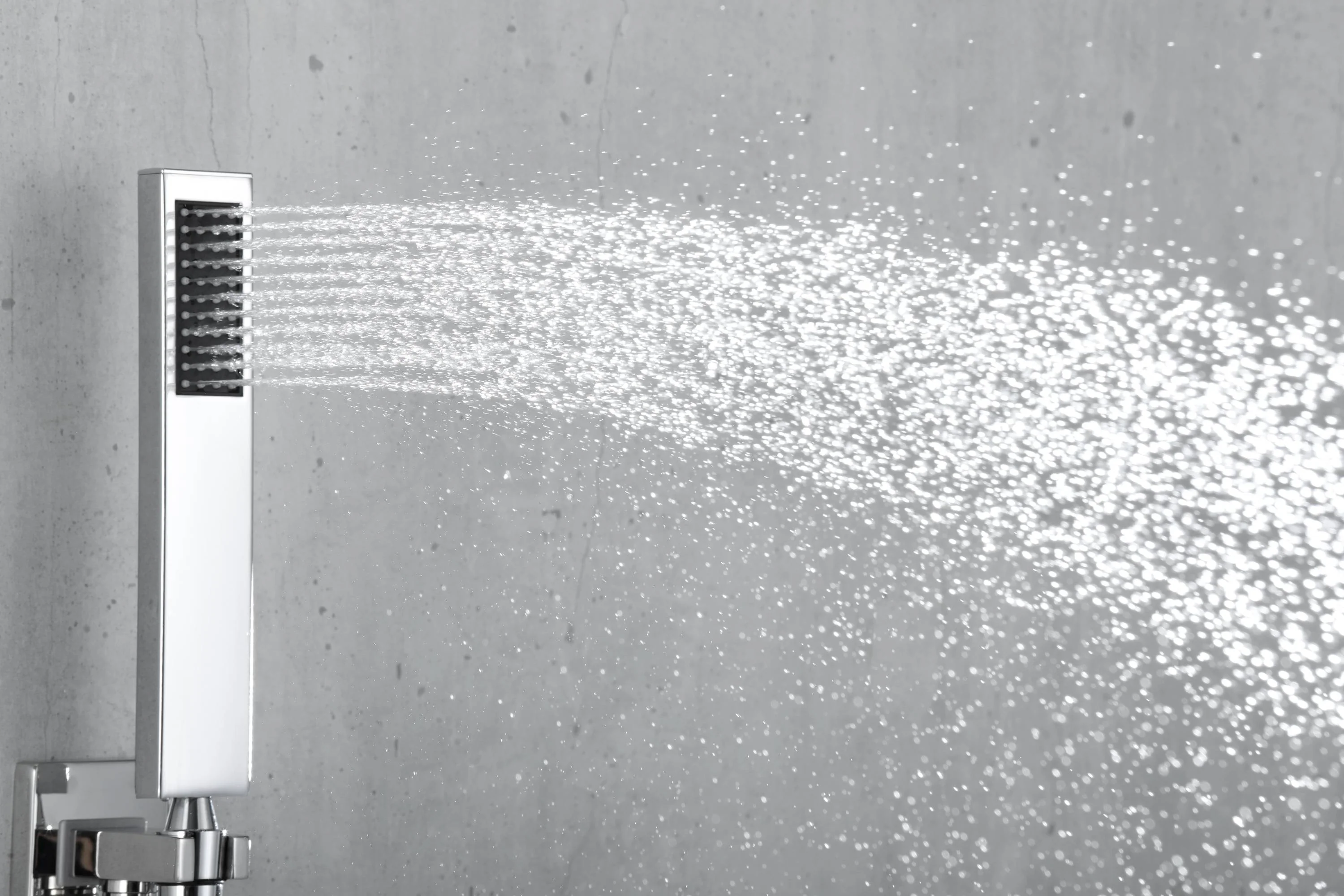 22" Chrome 3 way digital display valve Rain & Waterfall Shower Faucet - Image 6