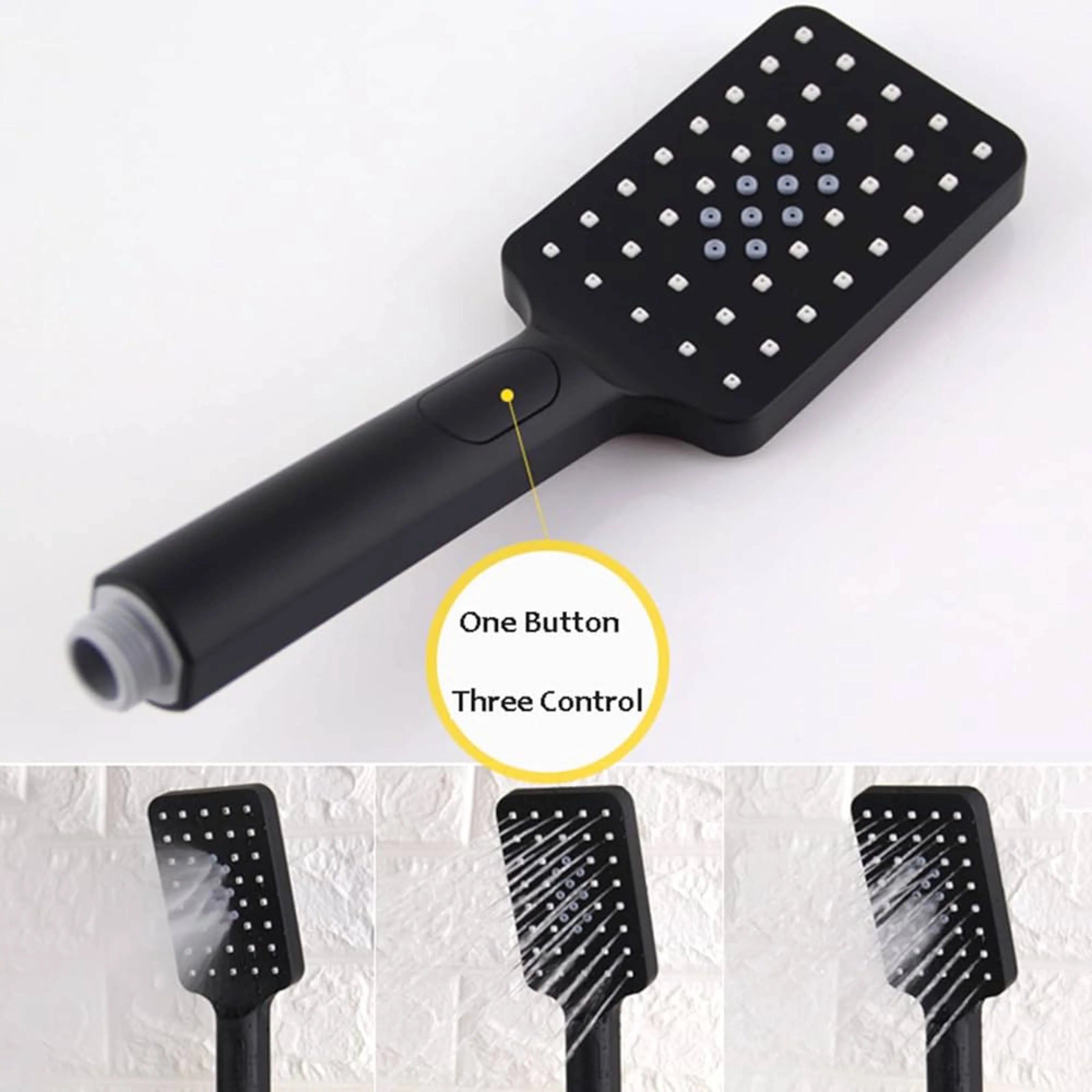 3 functions Handle Shower Sprayer High Water Pressure - Image 2