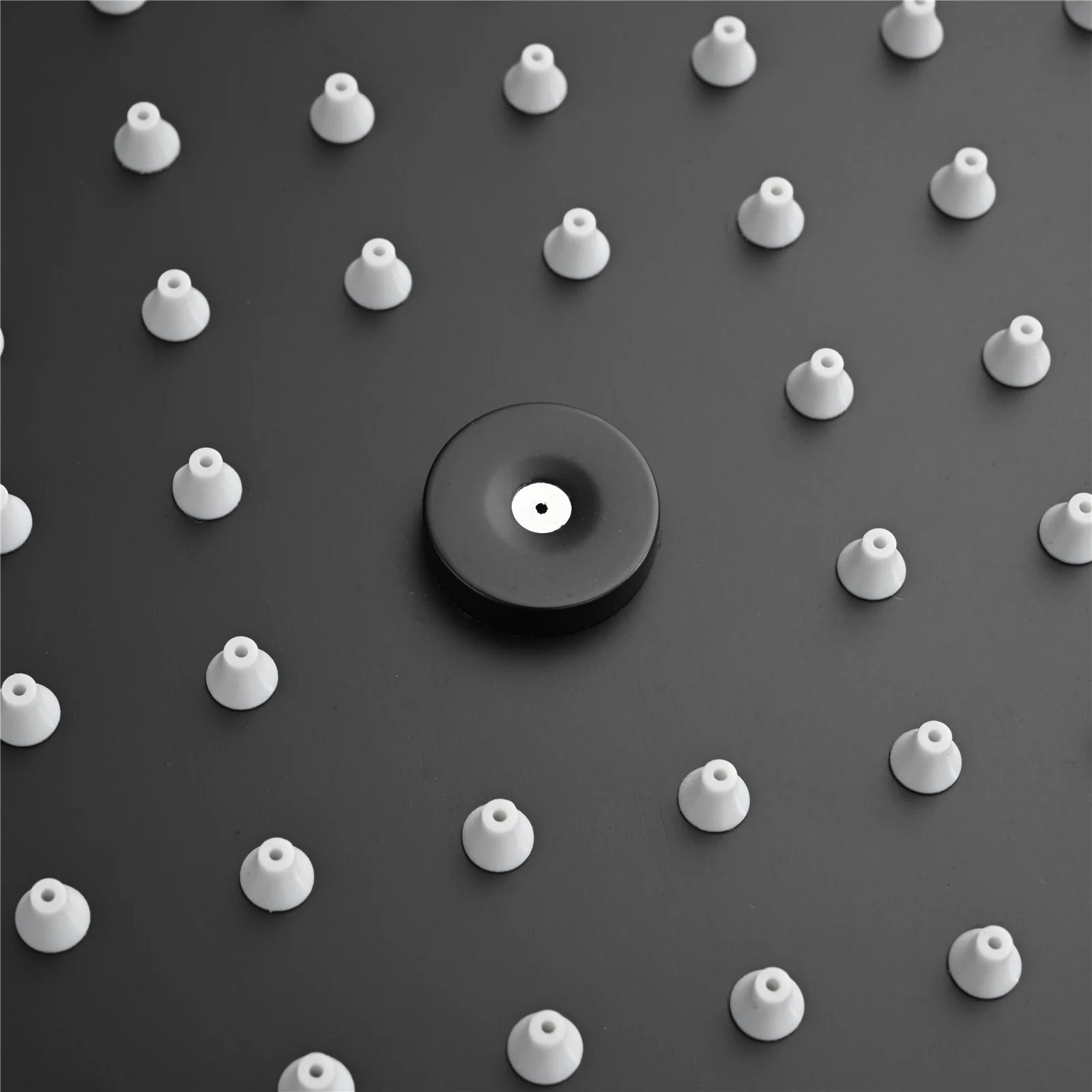 24 x 12 inch rainfall mist 64 led light bluetooth music shower head 6 way shower faucet with regular head and handle wand - Image 11