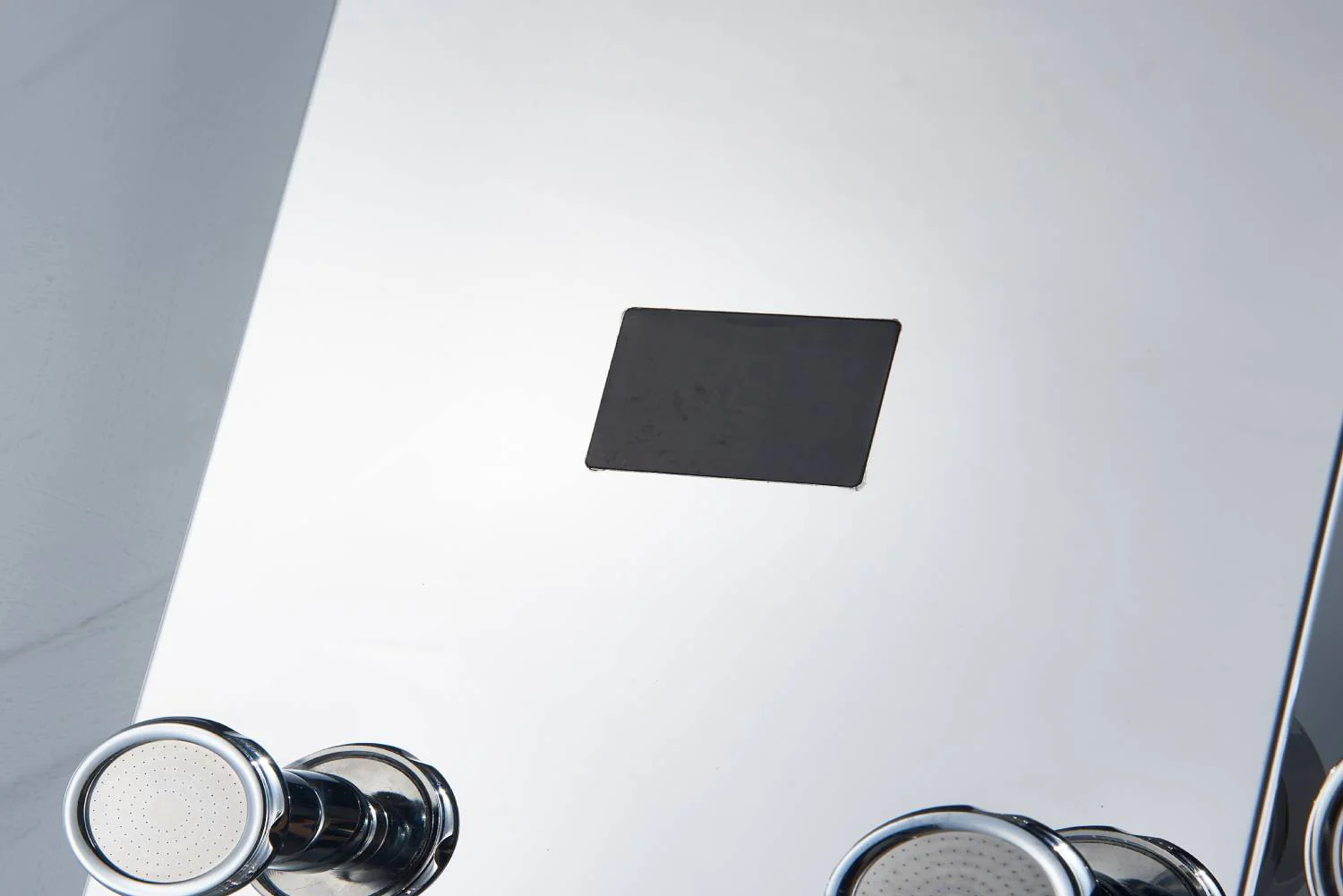 Chrome LED Rain & Waterfall Massage Tower - Simultaneous and Independent Functionality - Image 5