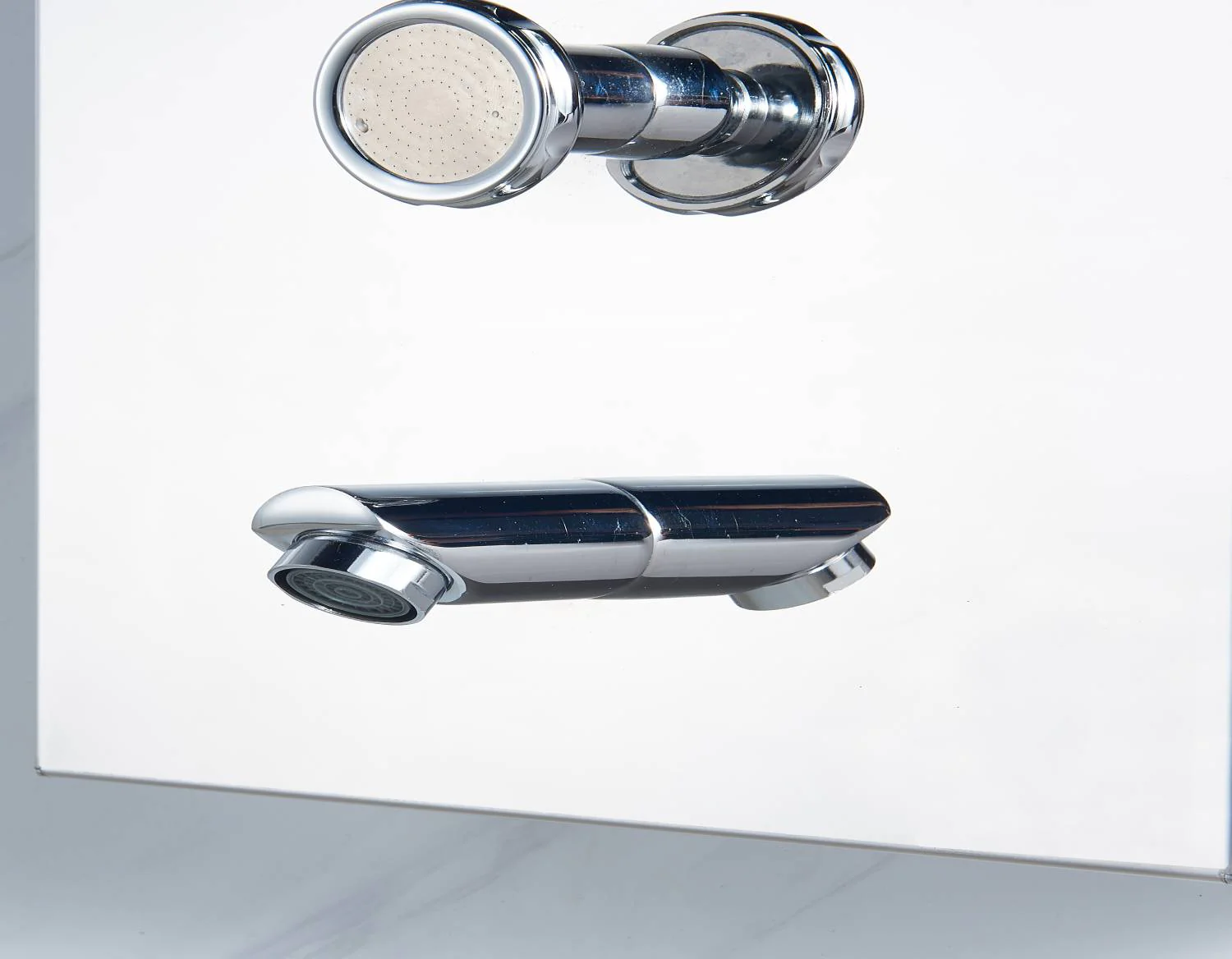 Chrome LED Rain & Waterfall Massage Tower - Simultaneous and Independent Functionality - Image 6