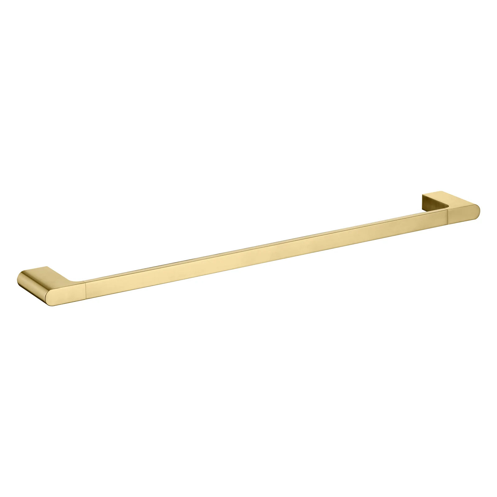 Luxurious 4-Piece Brushed Gold Bathroom Hardware Set: Towel Bar, Towel Holder, Toilet Paper Holder, Robe Hook, and Tower Holder - Wall Mounted - Image 5