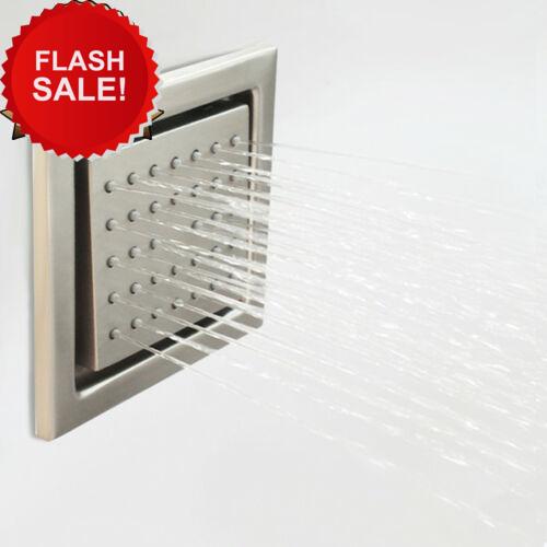 4 way thermostatic valve Chrome 22'' waterfall rainfall Thermostatic Shower system with flush 4inch body jets - Image 14