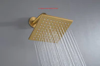 6" Regular Shower Head  - 4-Way  Thermostatic System with 6 jets and tub spout - Image 9