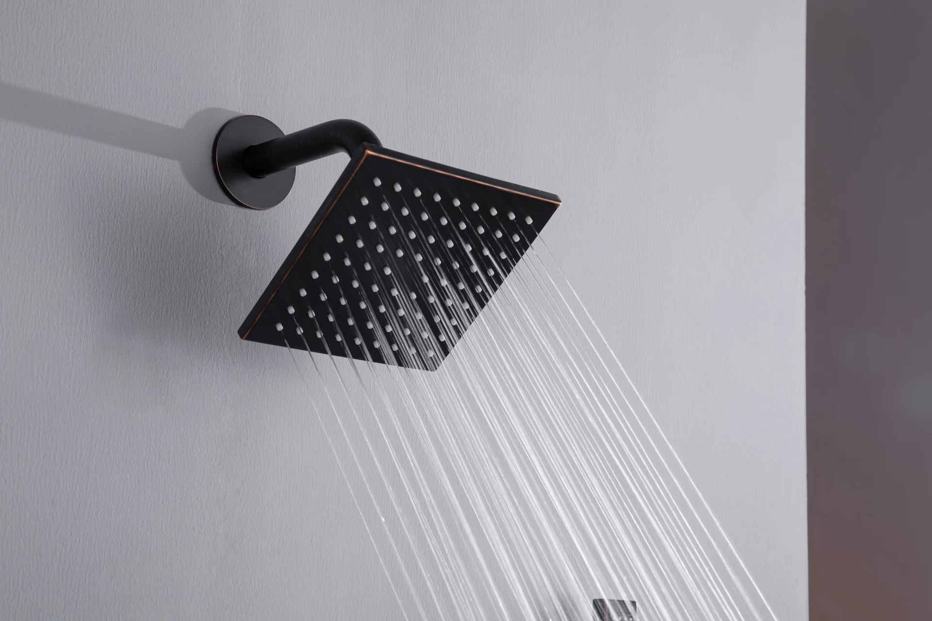 64 LED light Bluetooth Music 20-inch Rainfall Waterfall Flush Mounted Oil Rubbed Bronze 6-Way Thermostatic Shower Faucet System With Regular Heads And Handle Wand,Body Jets - Image 16