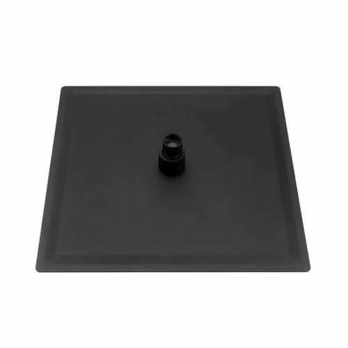 Matte Black Wall Mounted Rainfall Shower Faucet Dual Function with Pressure Balance Rough-In Valve - Image 11