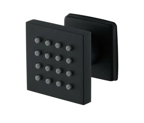 3-Way Matte Black Wall-Mounted Thermostatic Shower System with 12'' or 16'' Rain Head or 6 inch regular headOptional LED Light - Image 21