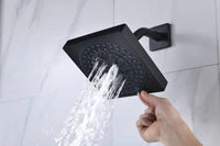 16-inch Bluetooth Music LED 6-Way Digital Thermostatic Shower  System with Waterfall,3 Body Jets, Regular Head - Image 21