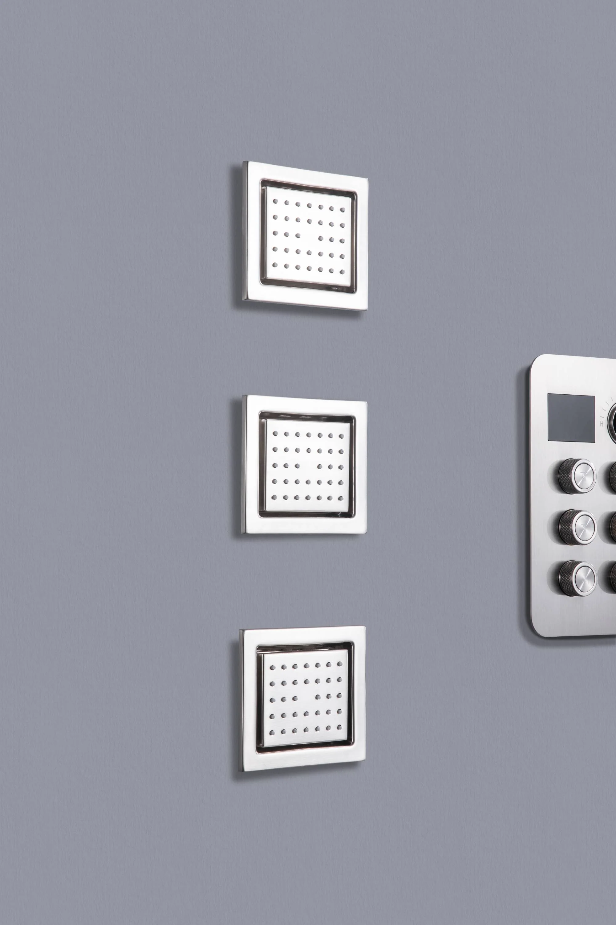 16-inch Bluetooth Music LED 6-Way Digital Thermostatic Shower  System with Waterfall,3 Body Jets, Regular Head - Image 22