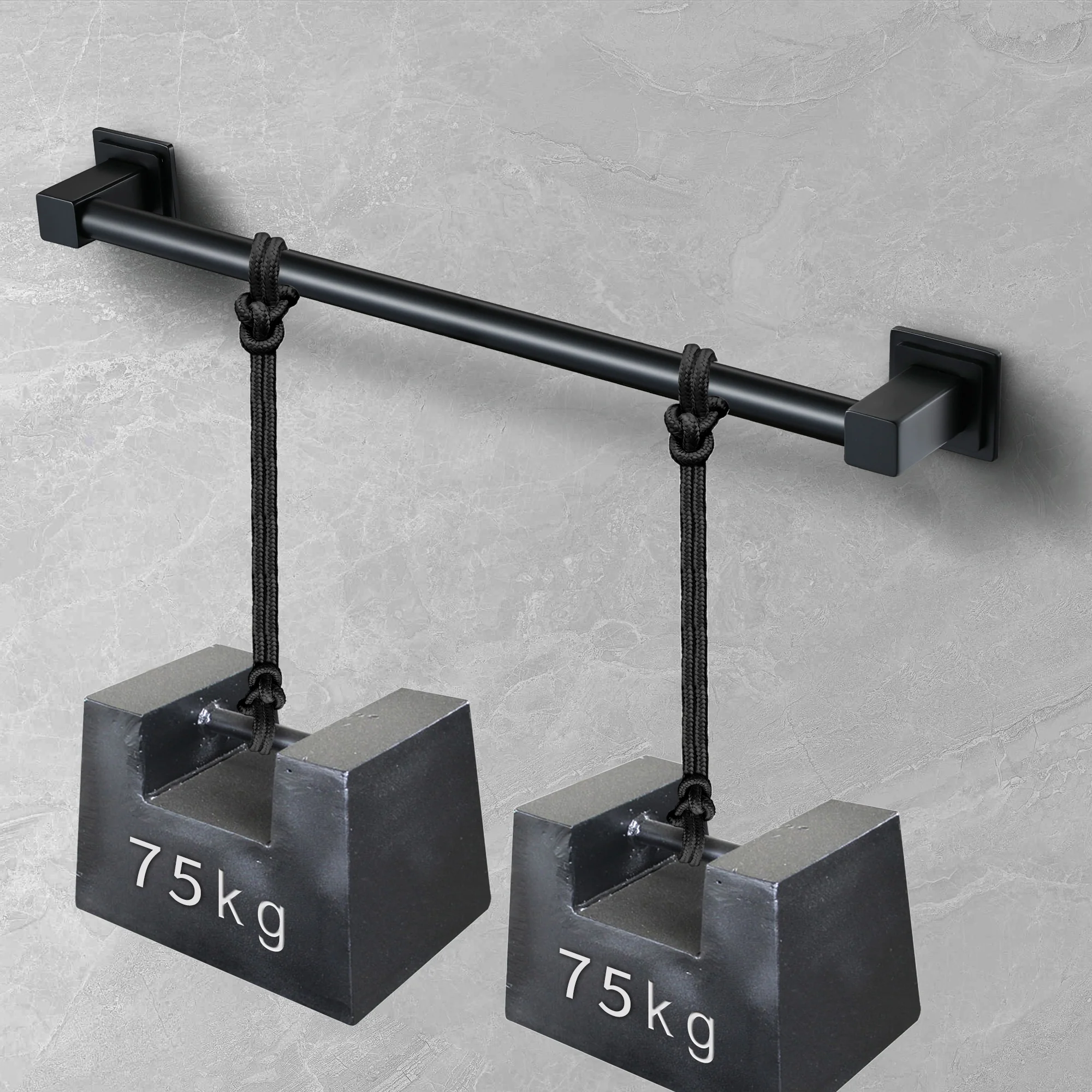 Brushed Gold or Brushed Nickel or Matte Black or Rose Gold 24'' Designer Grab Bar - Image 11