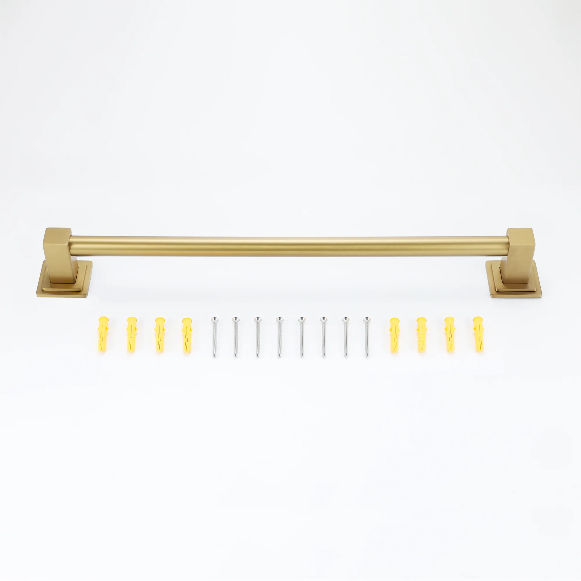 Brushed Gold or Brushed Nickel or Matte Black or Rose Gold 24'' Designer Grab Bar - Image 3