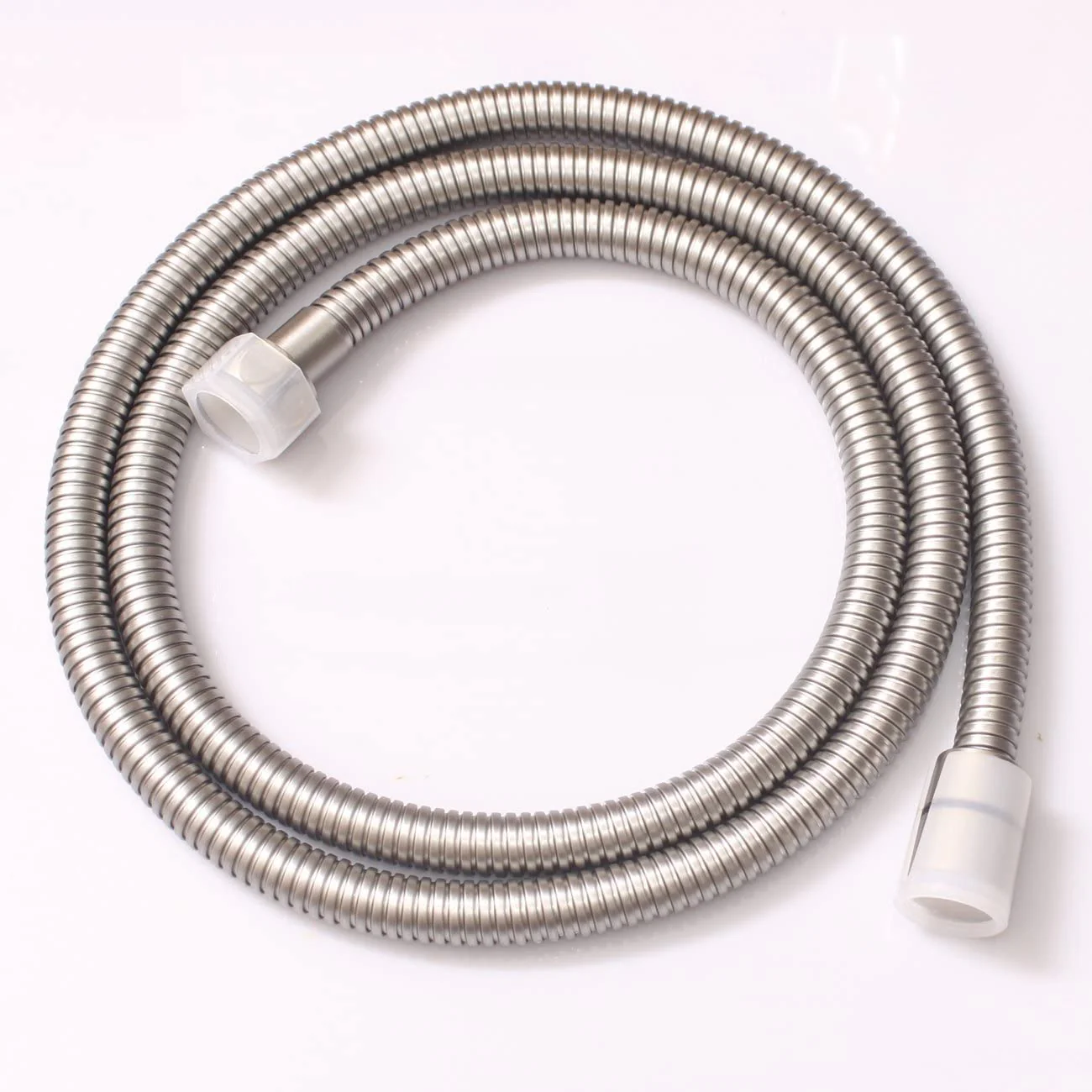 Brushed Nickel Brass Handheld Shower Sprayer: Complete with Brass Shower Holder and Hose for a Stylish and Functional Upgrade - Image 4