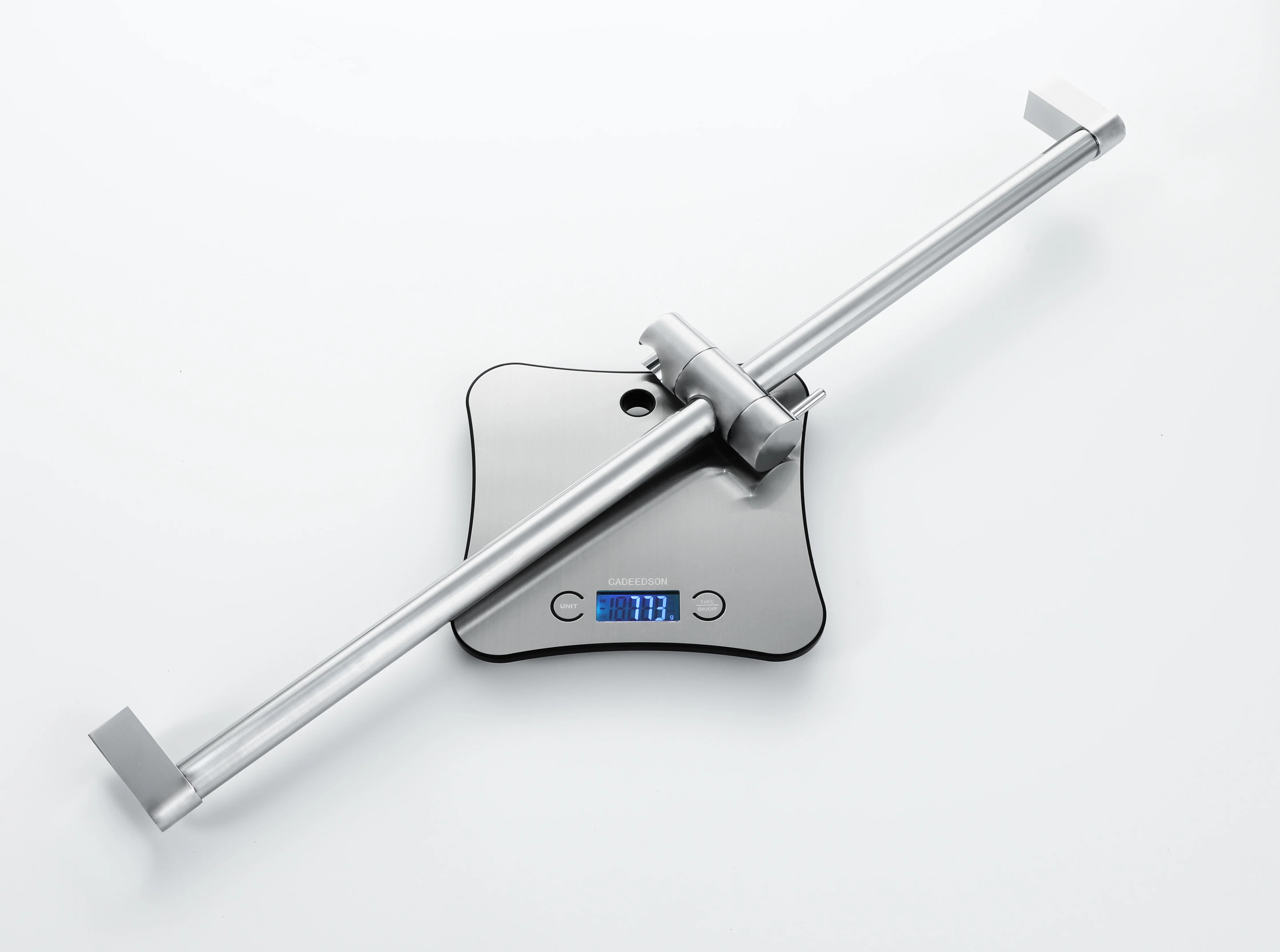 brushed nickel stainless sliding bar - Image 3