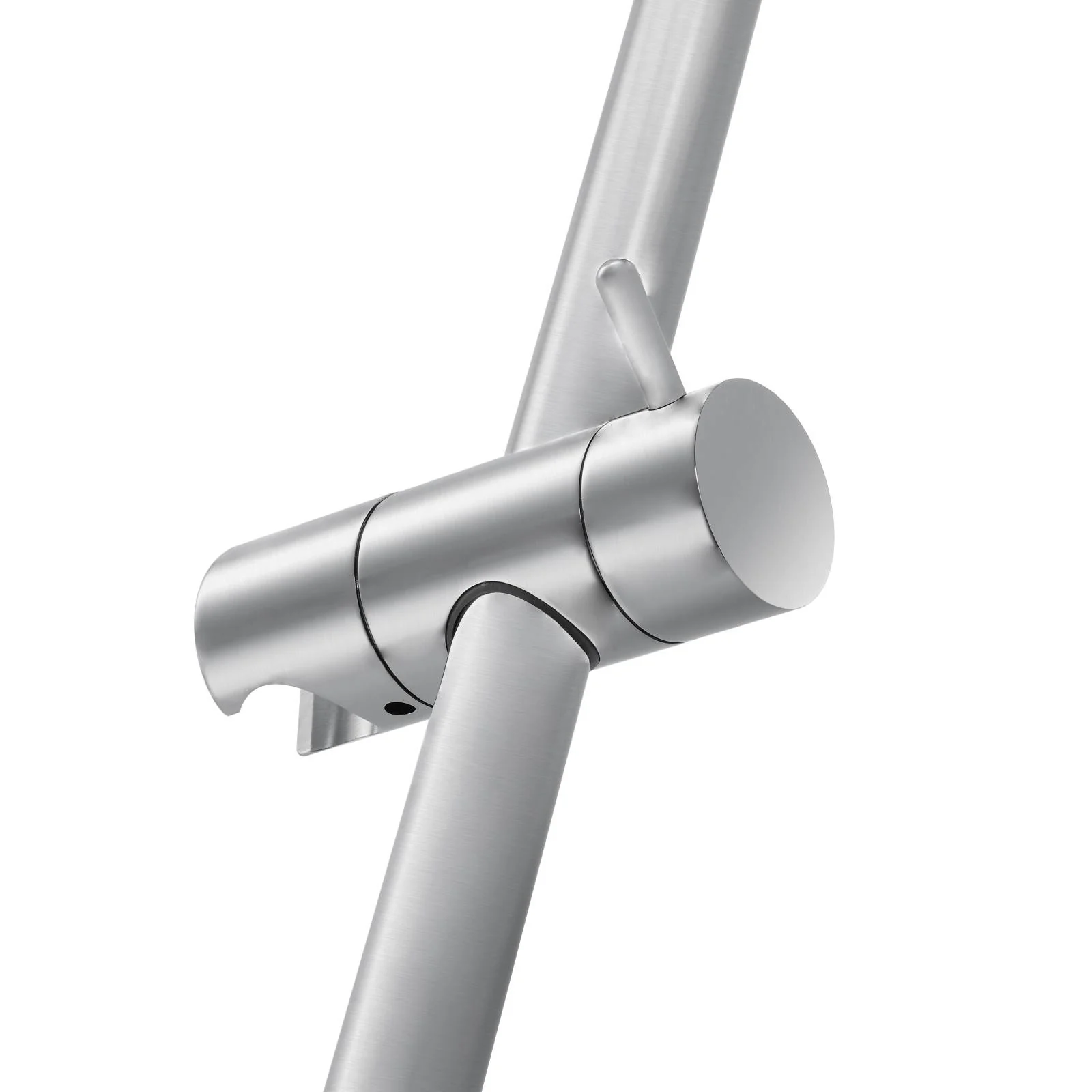 brushed nickel stainless sliding bar - Image 4