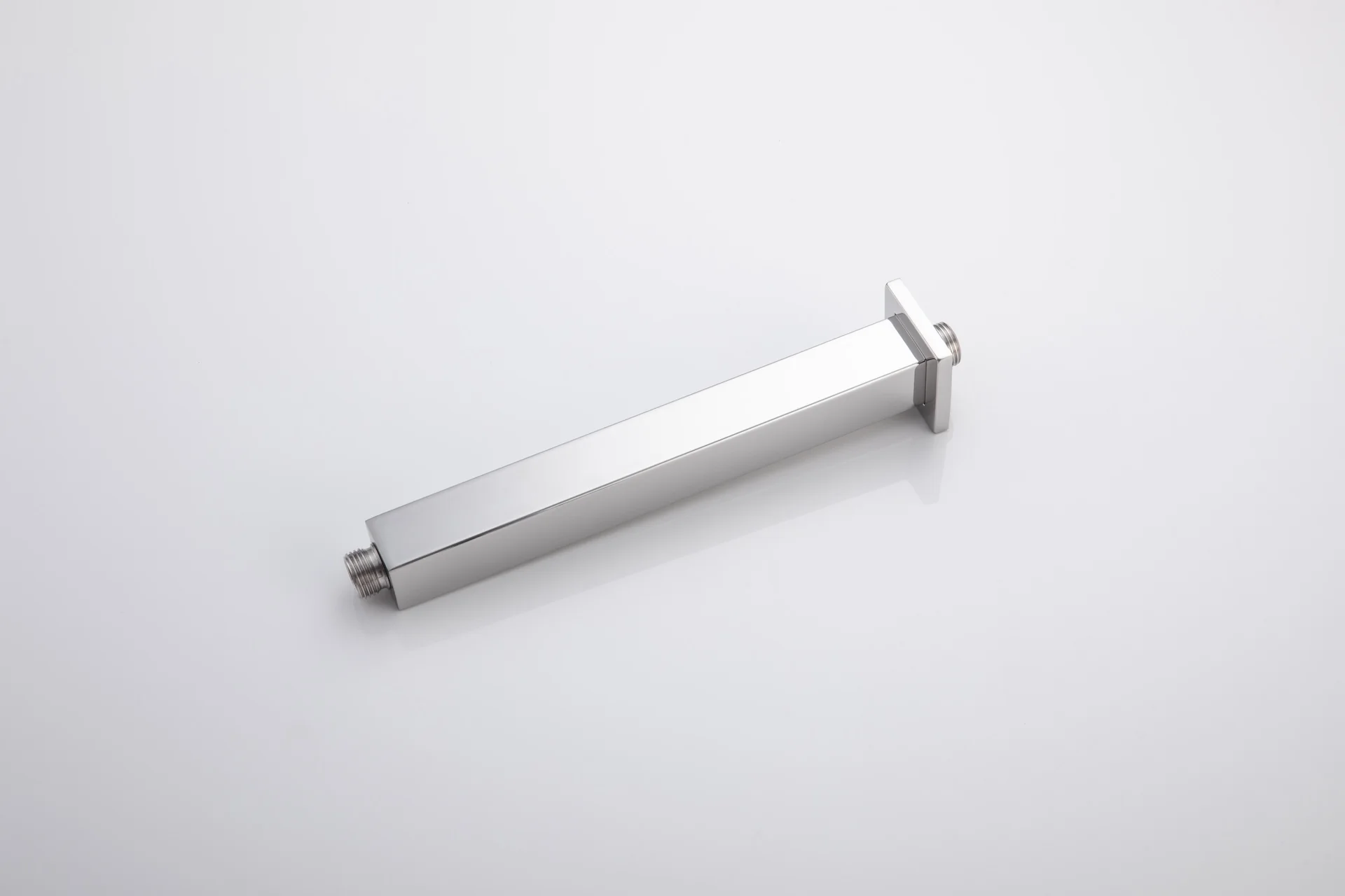Chrome 16 inch LED light ceiling mount 3 way thermostatic shower faucet with regular head and sliding bar - Image 13