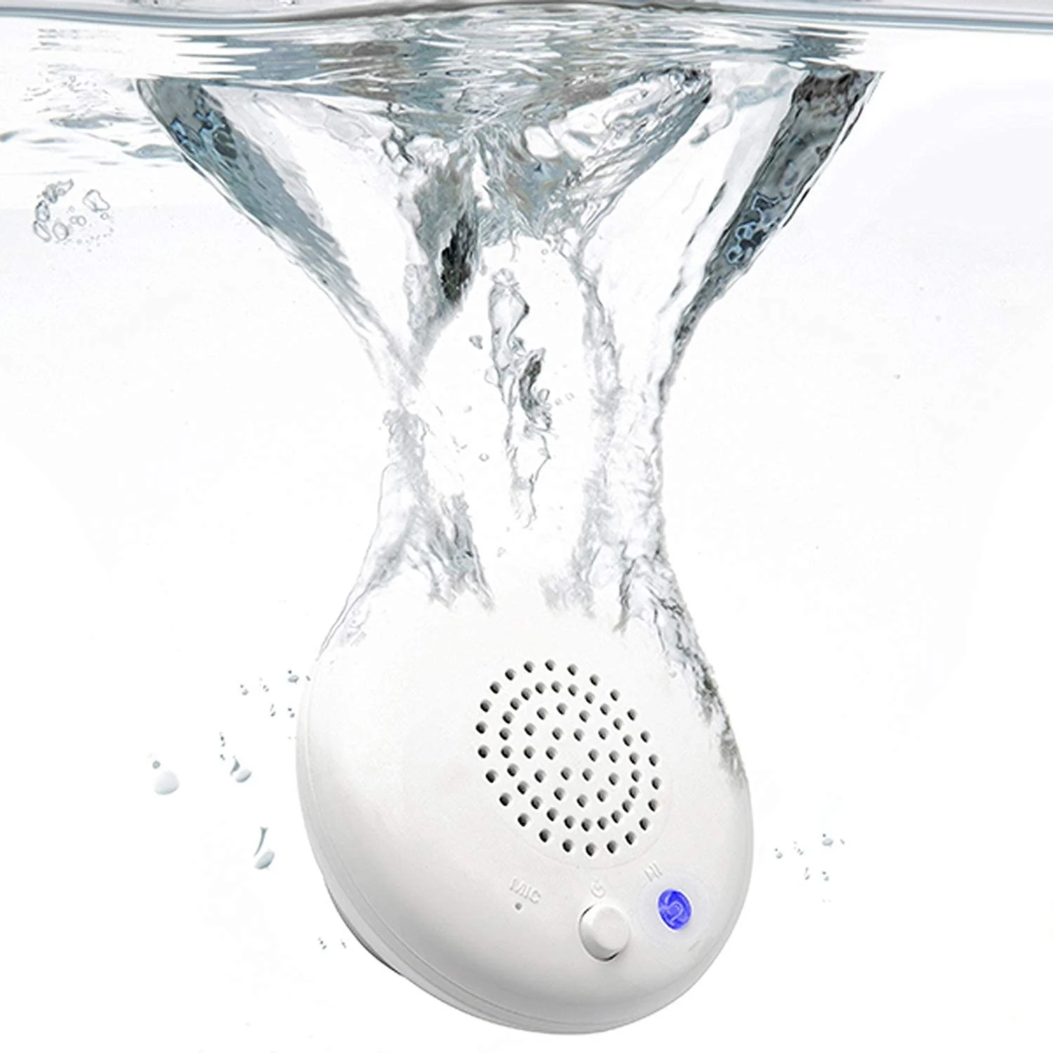 Chrome 8inch wireless music shower head system with single function rough in valve and 4inch handle sprayer - Image 3