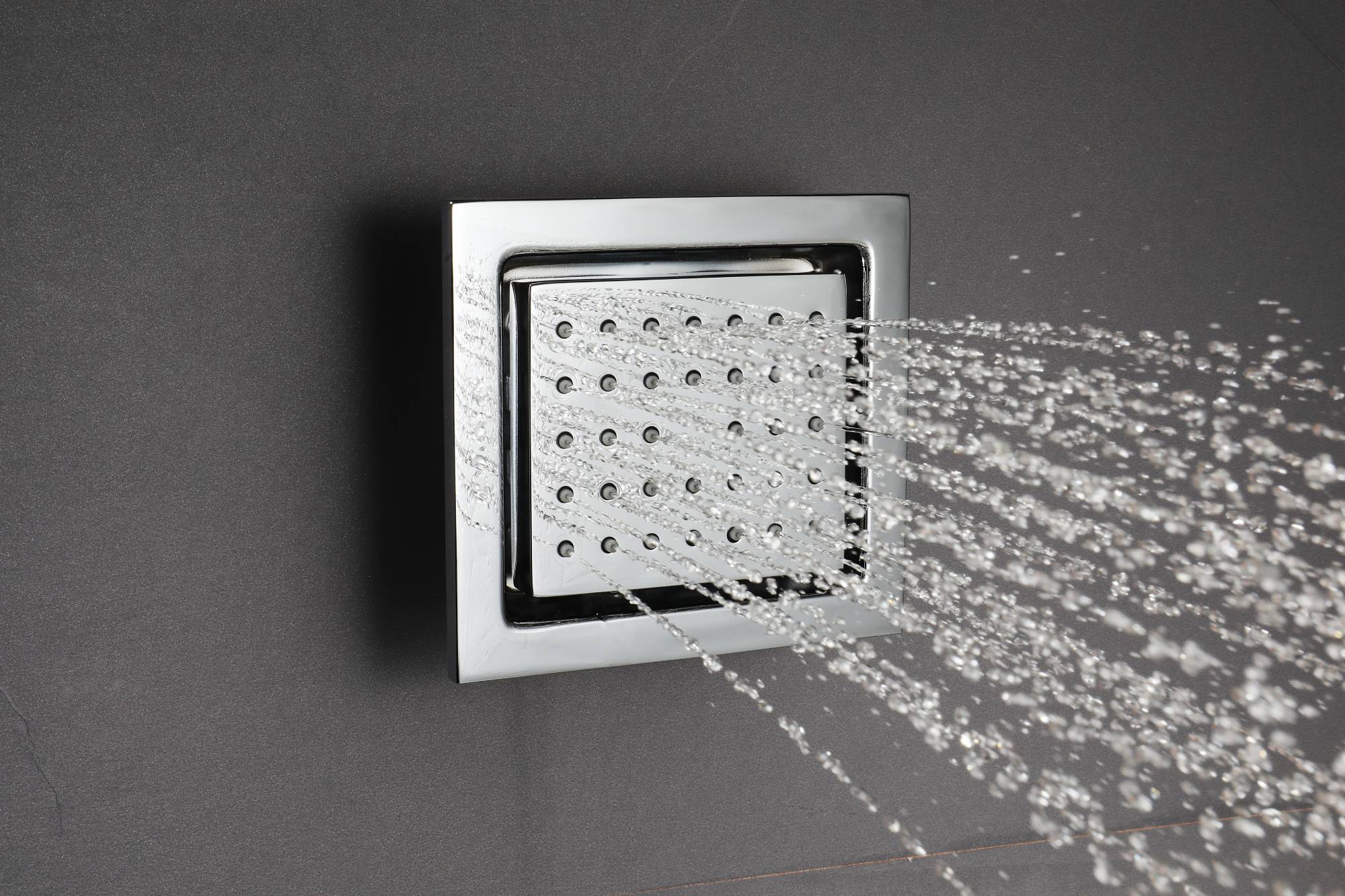 Chrome 31" Rainfall Waterfall Shower Head Faucet with Digital Display, Thermostatic System - Image 11