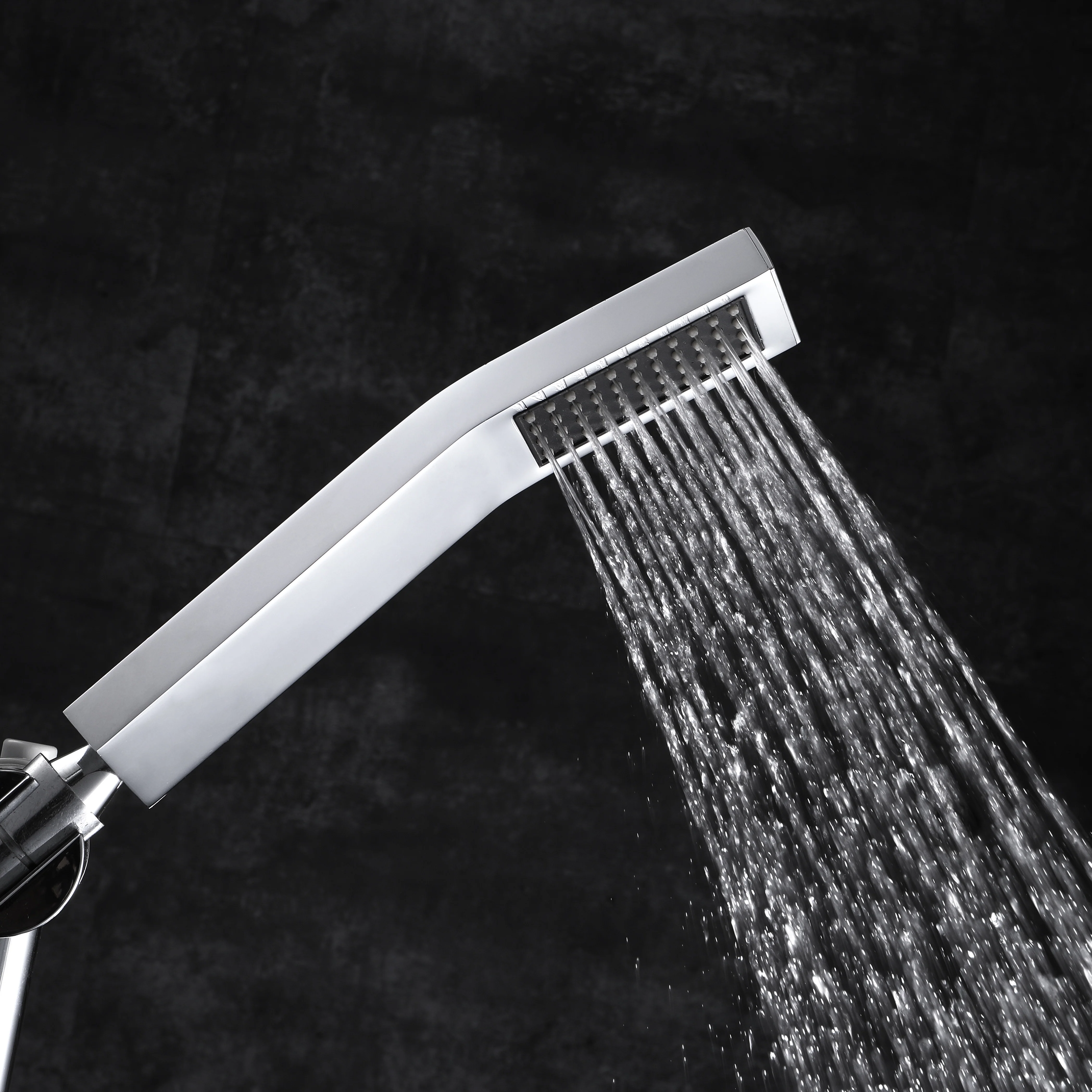 Chrome 31" Rainfall Waterfall Shower Head Faucet with Digital Display, Thermostatic System - Image 16