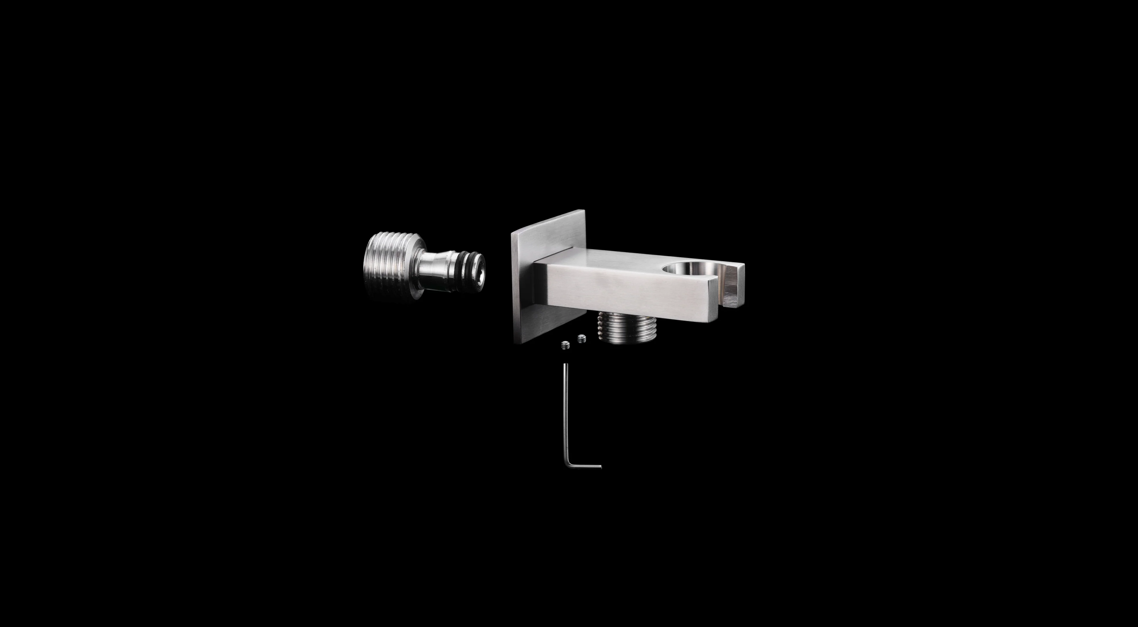 20" Brushed Nickel Ceiling/Flush Mount Shower System: 2-Way Function, LED Options - Image 5