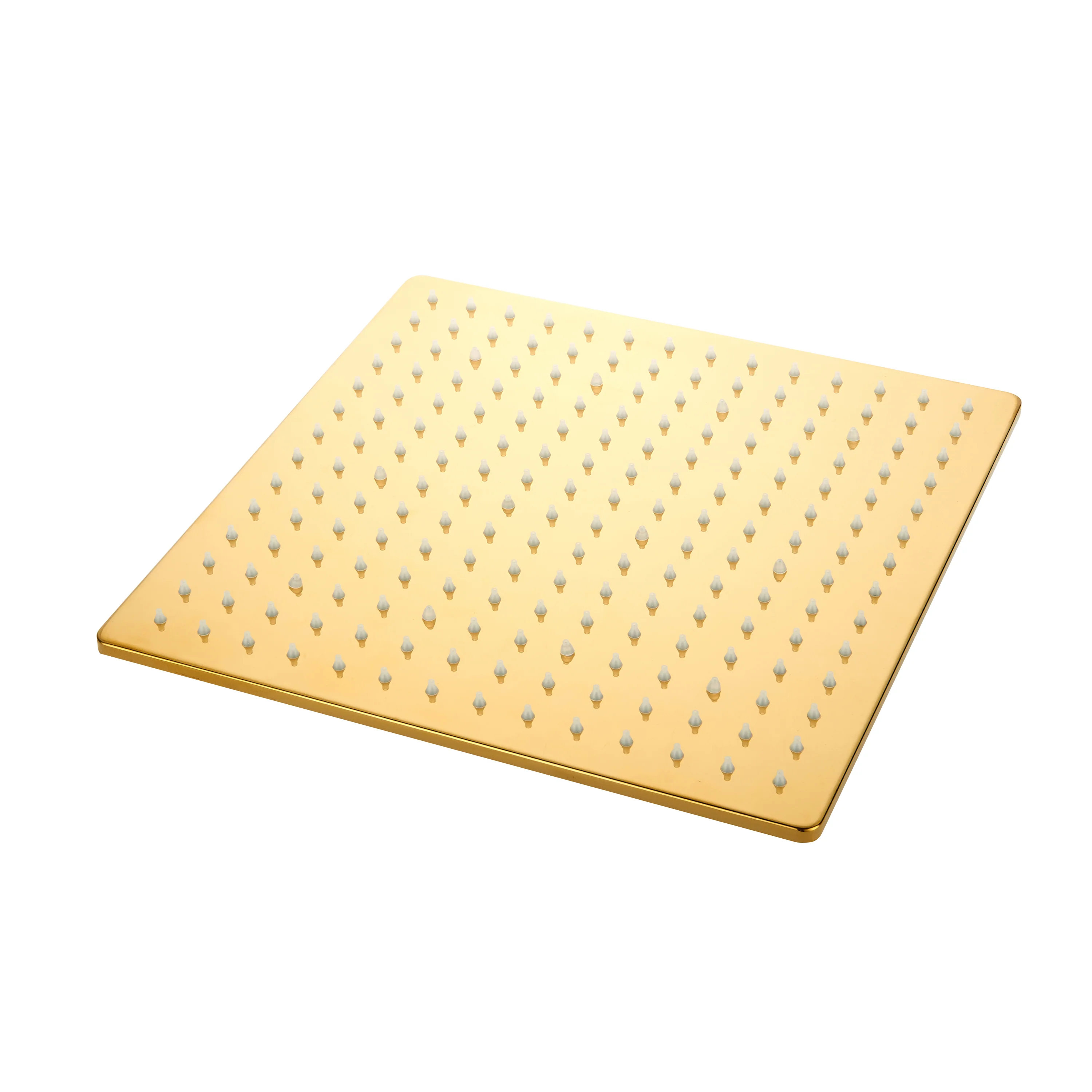 12 Inch or 16 Inch LED Color Changing Ceiling Mounted 2 Way Polished Gold Shower System - Includes Rough-in Valve Body and Trim - Image 5