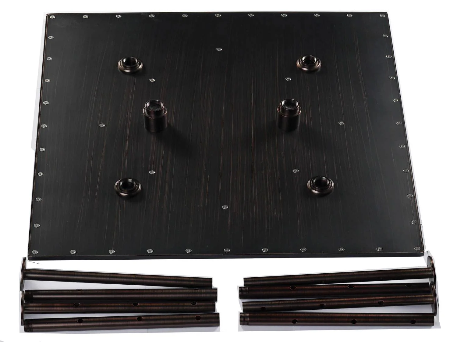 20-Inch Ceiling Mounted Oil Rubbed Bronze 2-Way Shower Faucet - Image 3
