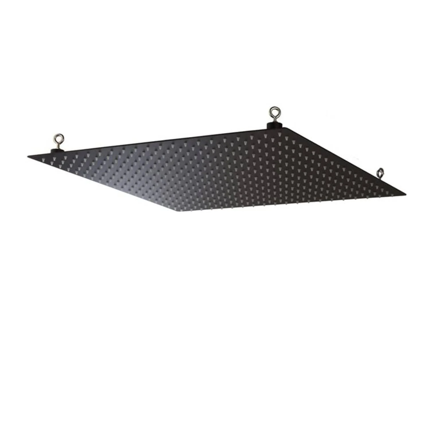 Ultra-Thin Design 20-Inch Non-LED Rainfall Shower Head: Ceiling Mount in Brushed Nickel, Chrome, Matte Black, or Polished Gold - Image 5
