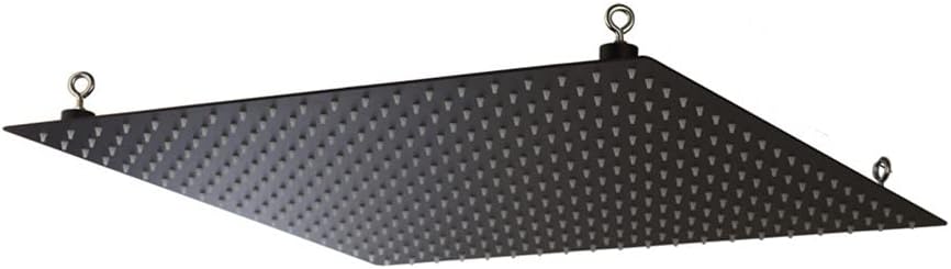 Ultra-Thin Design 20-Inch Non-LED Rainfall Shower Head: Ceiling Mount in Brushed Nickel, Chrome, Matte Black, or Polished Gold - Image 6