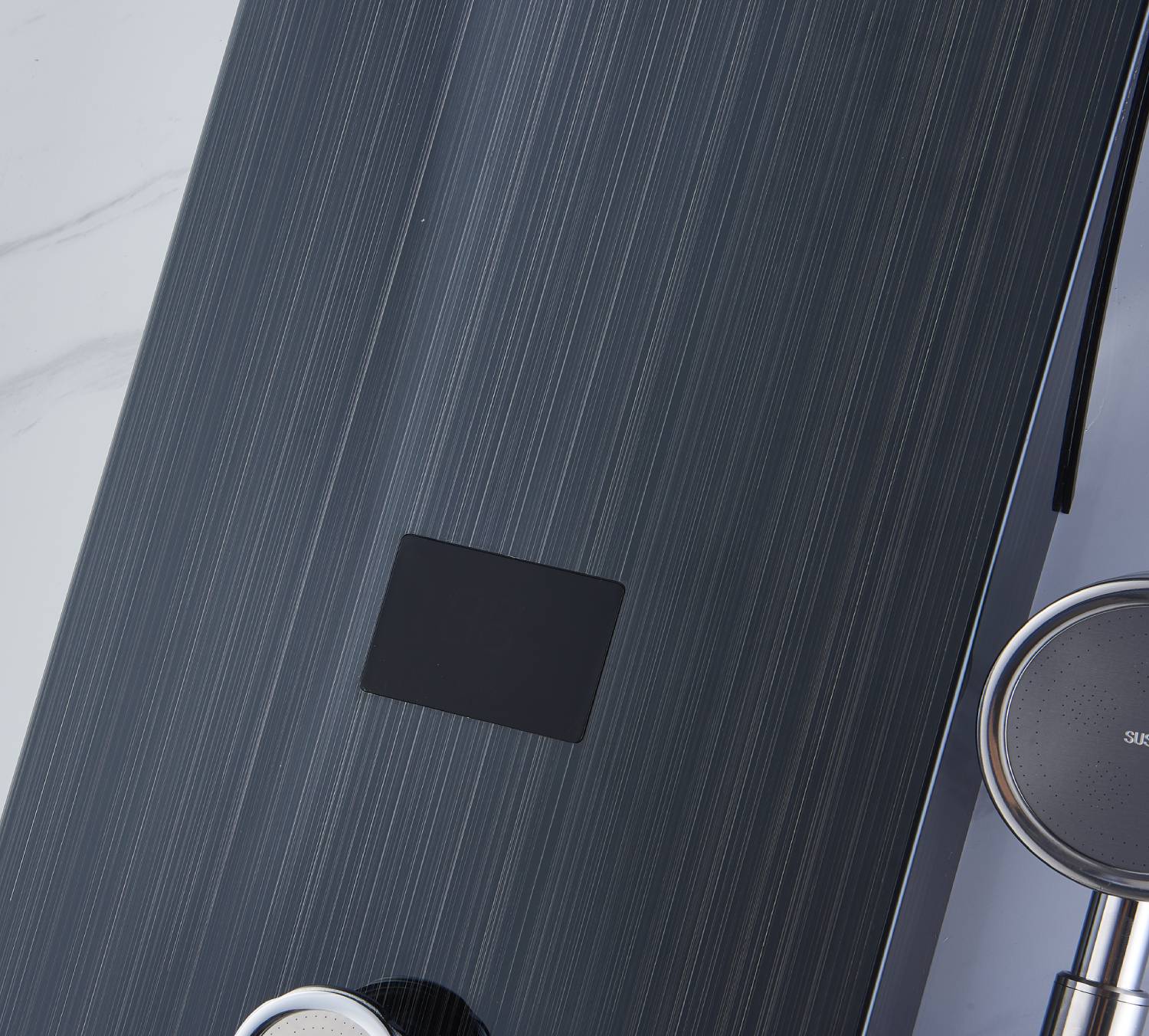 Oil Bronze Black LED 59'' Rain & Waterfall Massage Tower - Simultaneous and Independent Functionality - Image 6