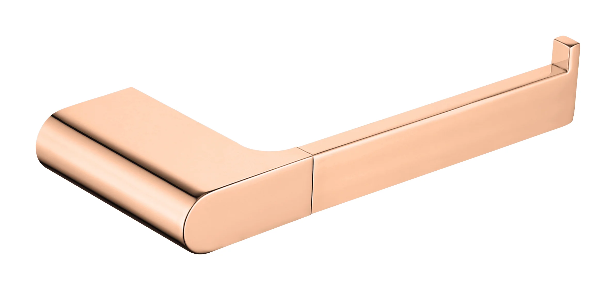 Luxurious 4-Piece Brass Rose Gold Bathroom Hardware Set: Towel Bar, Towel Ring, Toilet Paper Holder, Robe Hook, and Tower Holder - Wall Mounted - Image 6