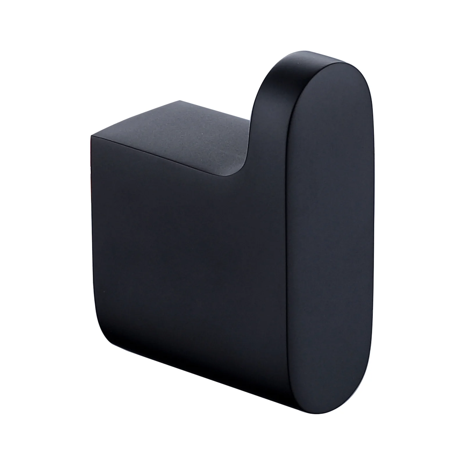 Luxurious 4-Piece Brass Matte Black Bathroom Hardware Set: Towel Bar, Towel Ring, Toilet Paper Holder, Robe Hook, and Tower Holder - Wall Mounted - Image 11