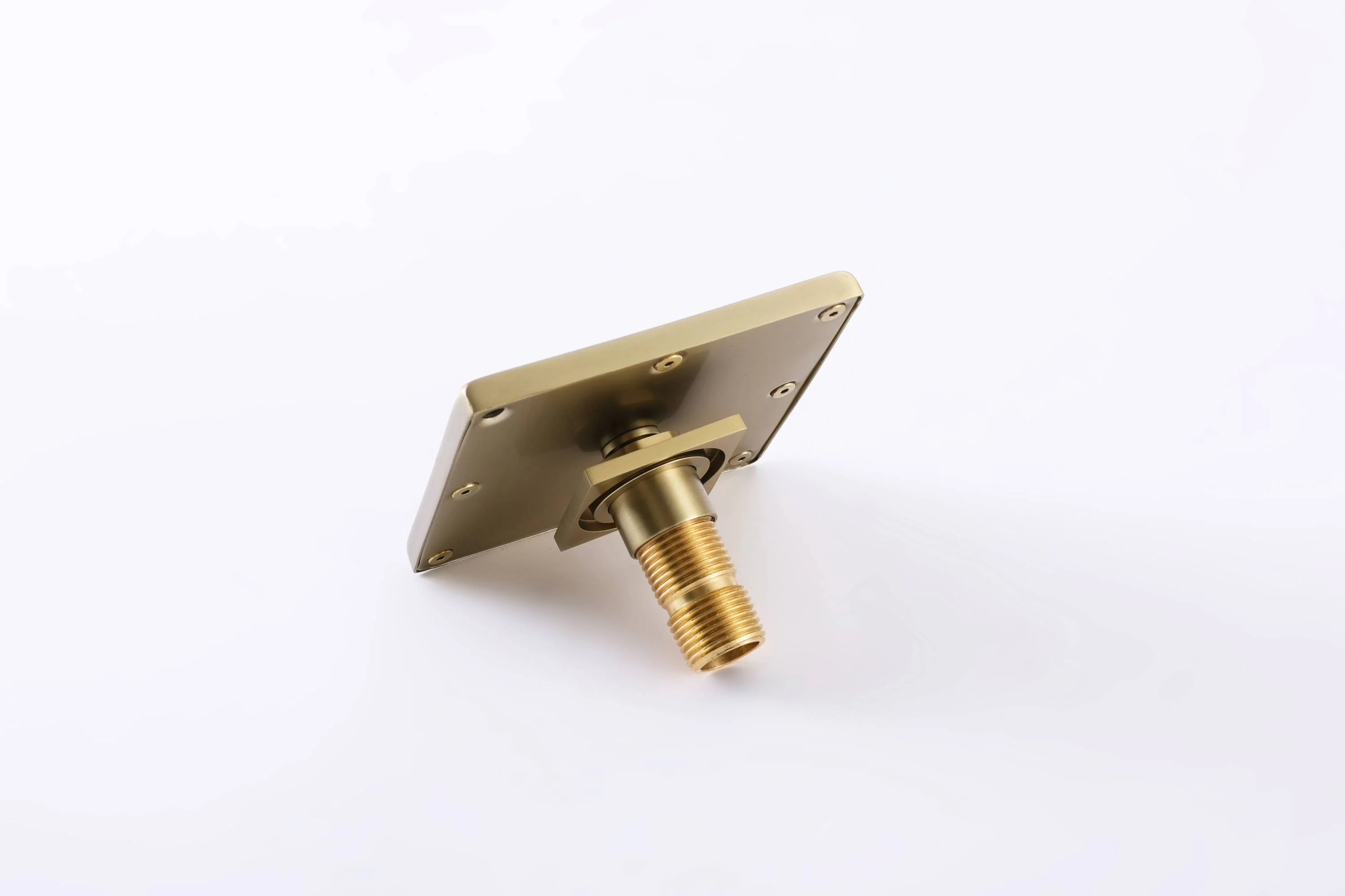 4x4inch swivel body jet brushed nickel or chrome or matte black or brushed gold or polished gold - Image 3