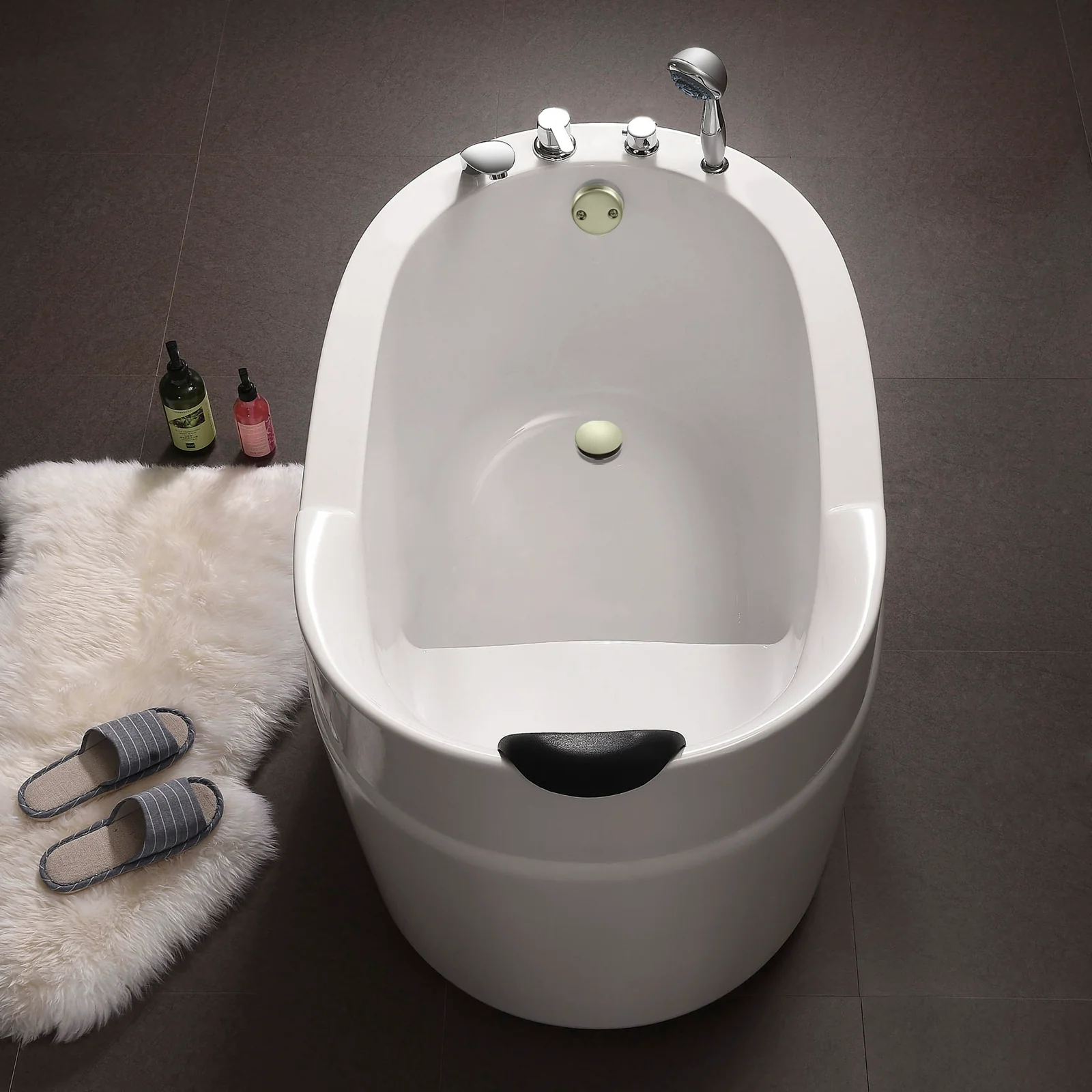 Tip-Toe Tub Trim Set with Two-Hole Overflow Faceplate, Replacement Bath Drain Trim Kit with 2-Hole Overflow Faceplate and Universal Fine/Coarse Thread 7 finishing colors available - Image 17