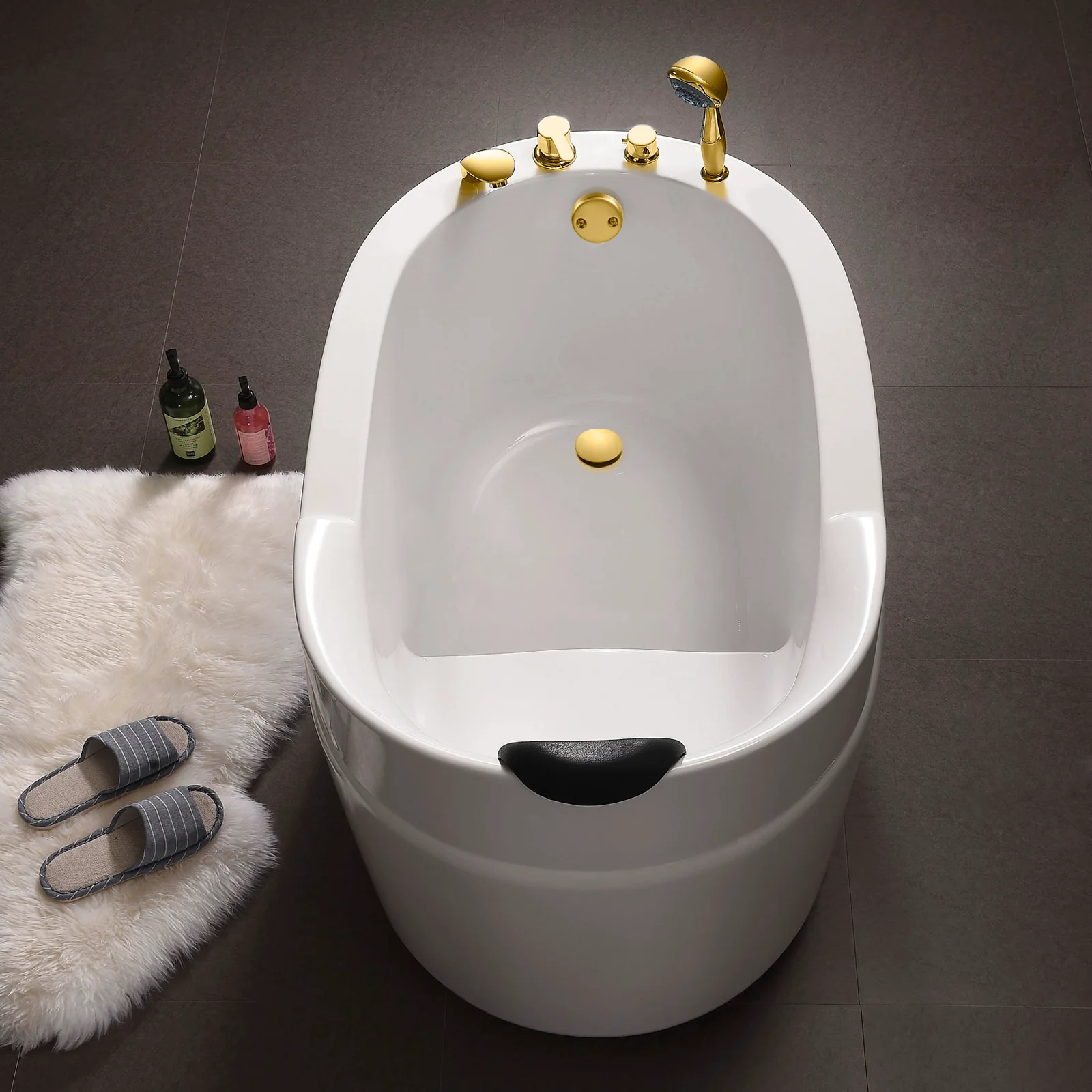 Tip-Toe Tub Trim Set with Two-Hole Overflow Faceplate, Replacement Bath Drain Trim Kit with 2-Hole Overflow Faceplate and Universal Fine/Coarse Thread 7 finishing colors available - Image 23