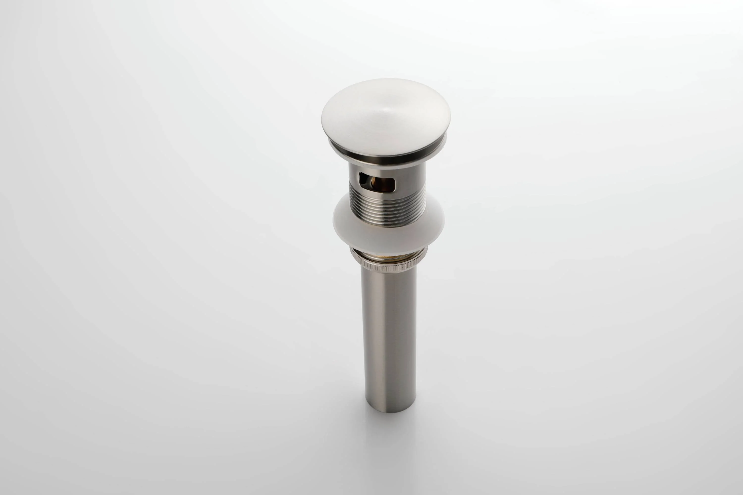 Brushed Gold or matte black or brushed nickel Bathroom Sink Faucet single handle with pop up overflow brass drain - Image 21