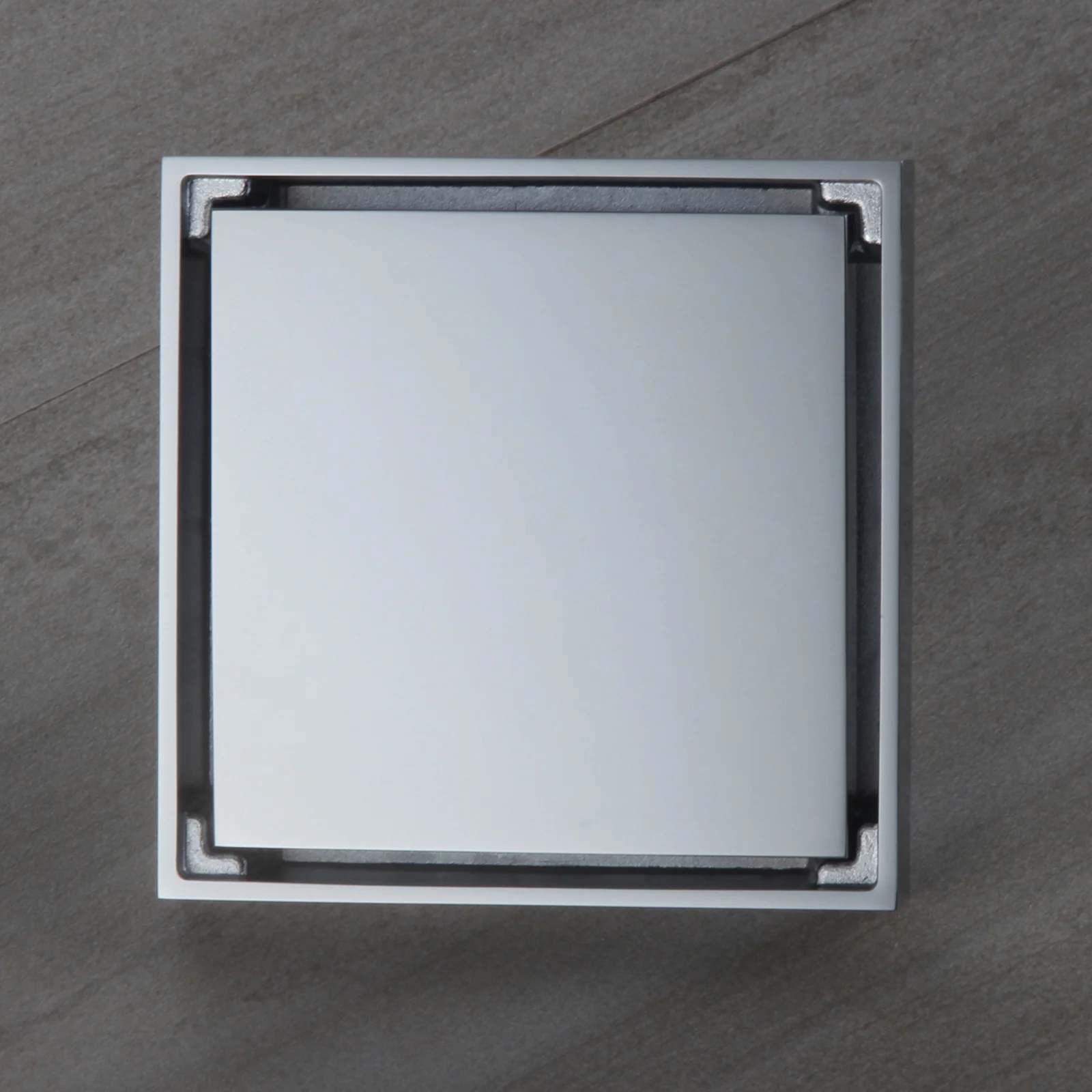 Chrome brass floor drain 4x4inch - Image 5
