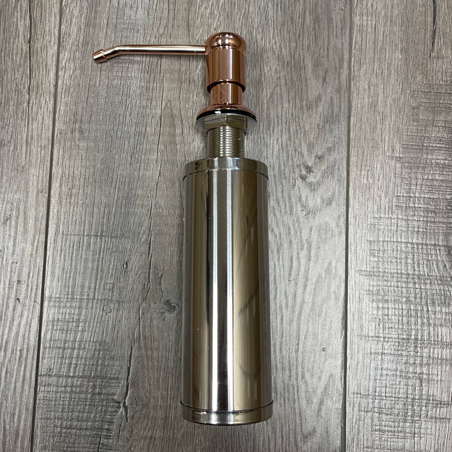 rose gold soap dispenser - Image 3