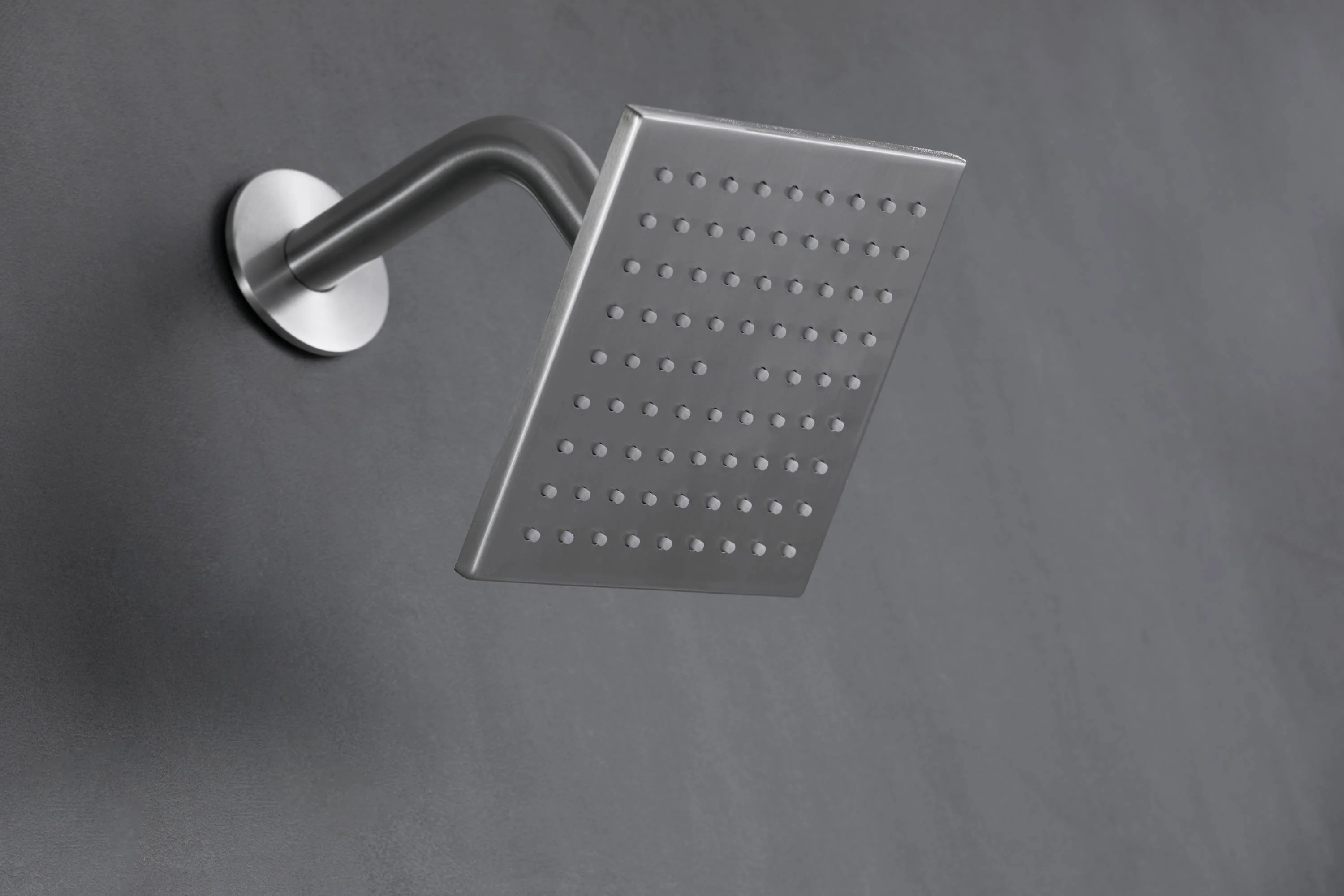 Brushed nickel wall mounted dual regular shower head high pressure shower head 4 way thermostatic valve shower heads systems each function work at the same time and separately - Image 9
