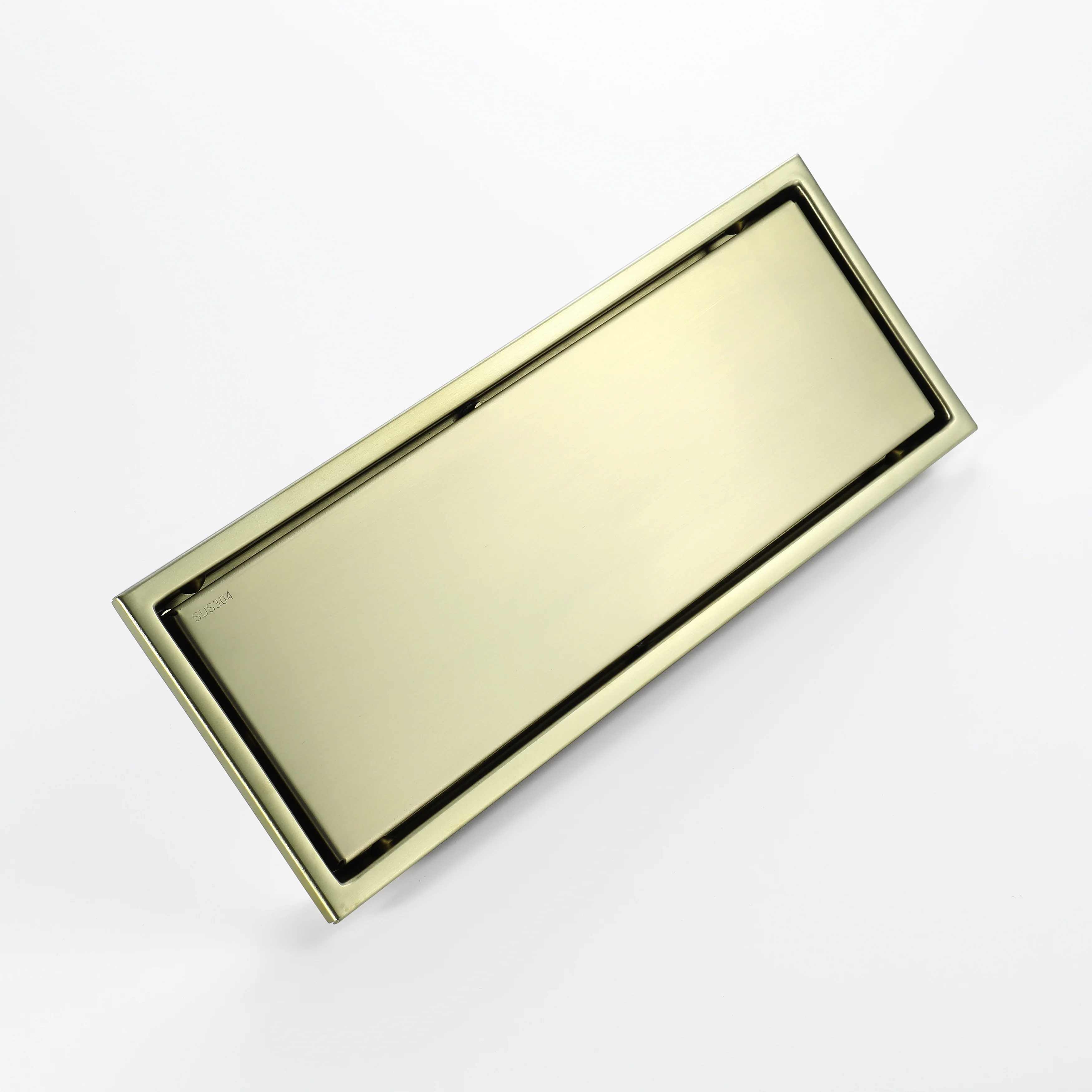 Brushed Gold stainless floor drain 11.8inch x 4.3 inch - Image 4