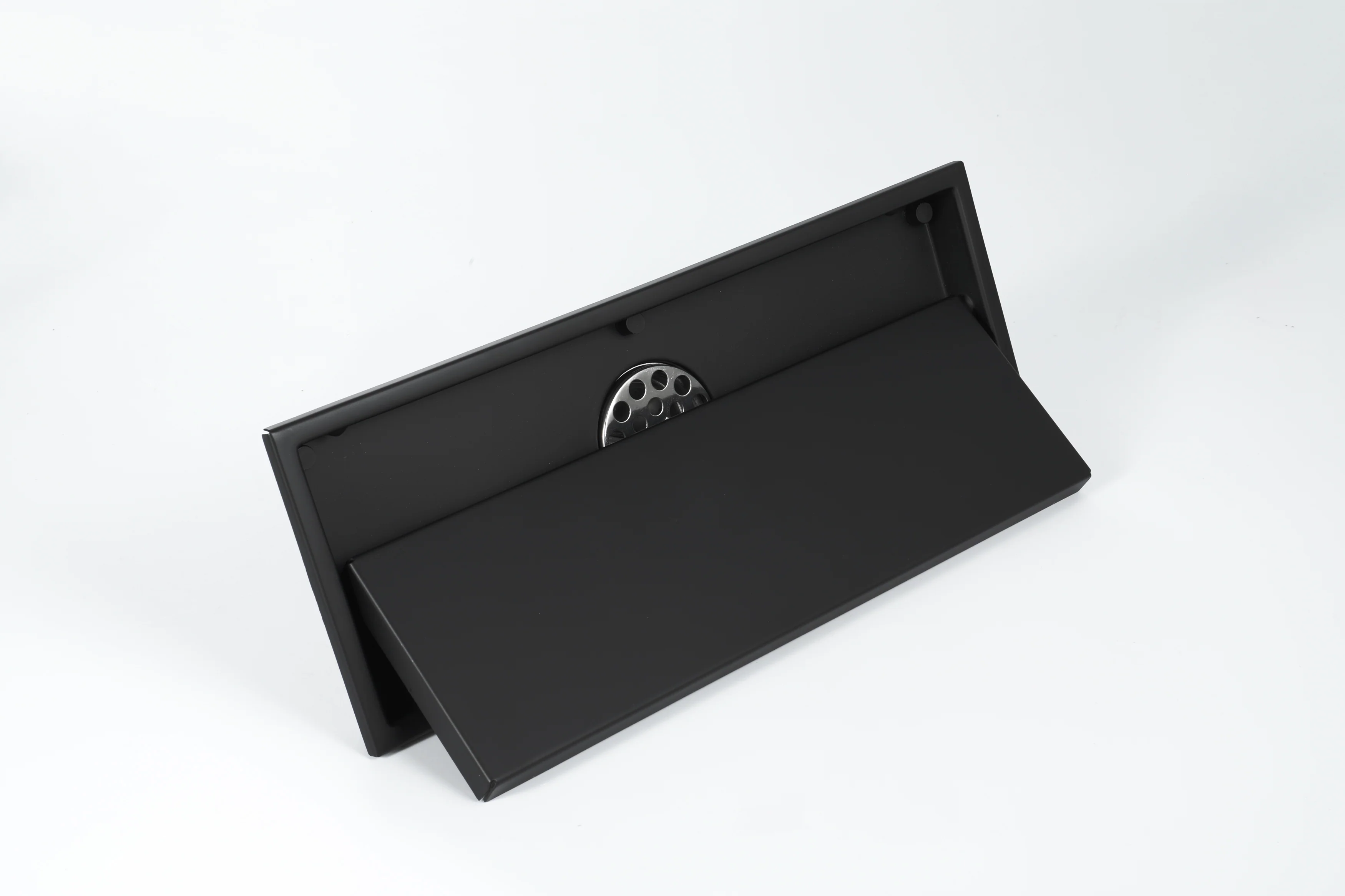Matte Black stainless floor drain 11.8inch x 4.3 inch - Image 5